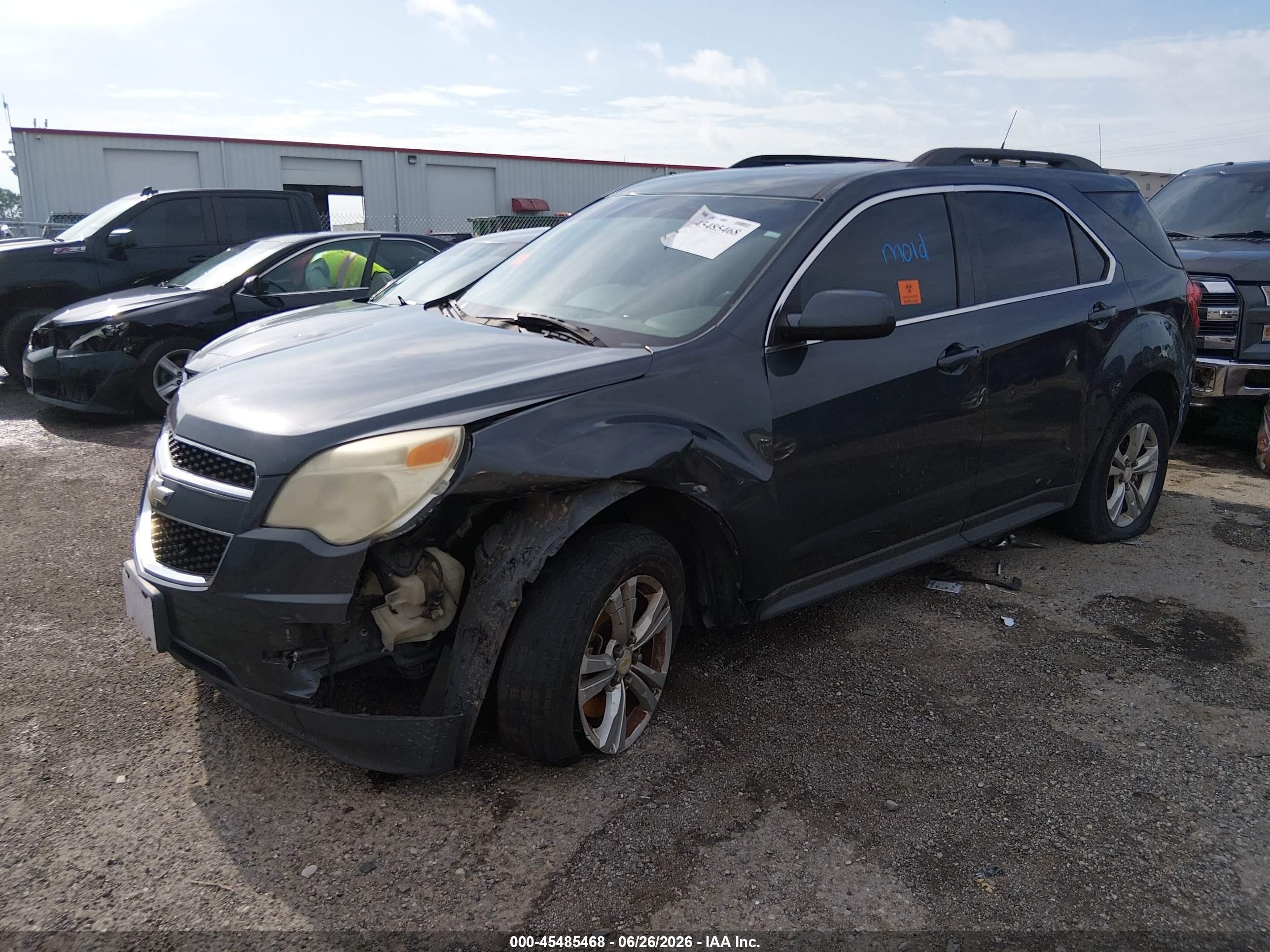 2011 Chevrolet Equinox Lt W/2lt Gray vin: 2CNALPEC7B6208244