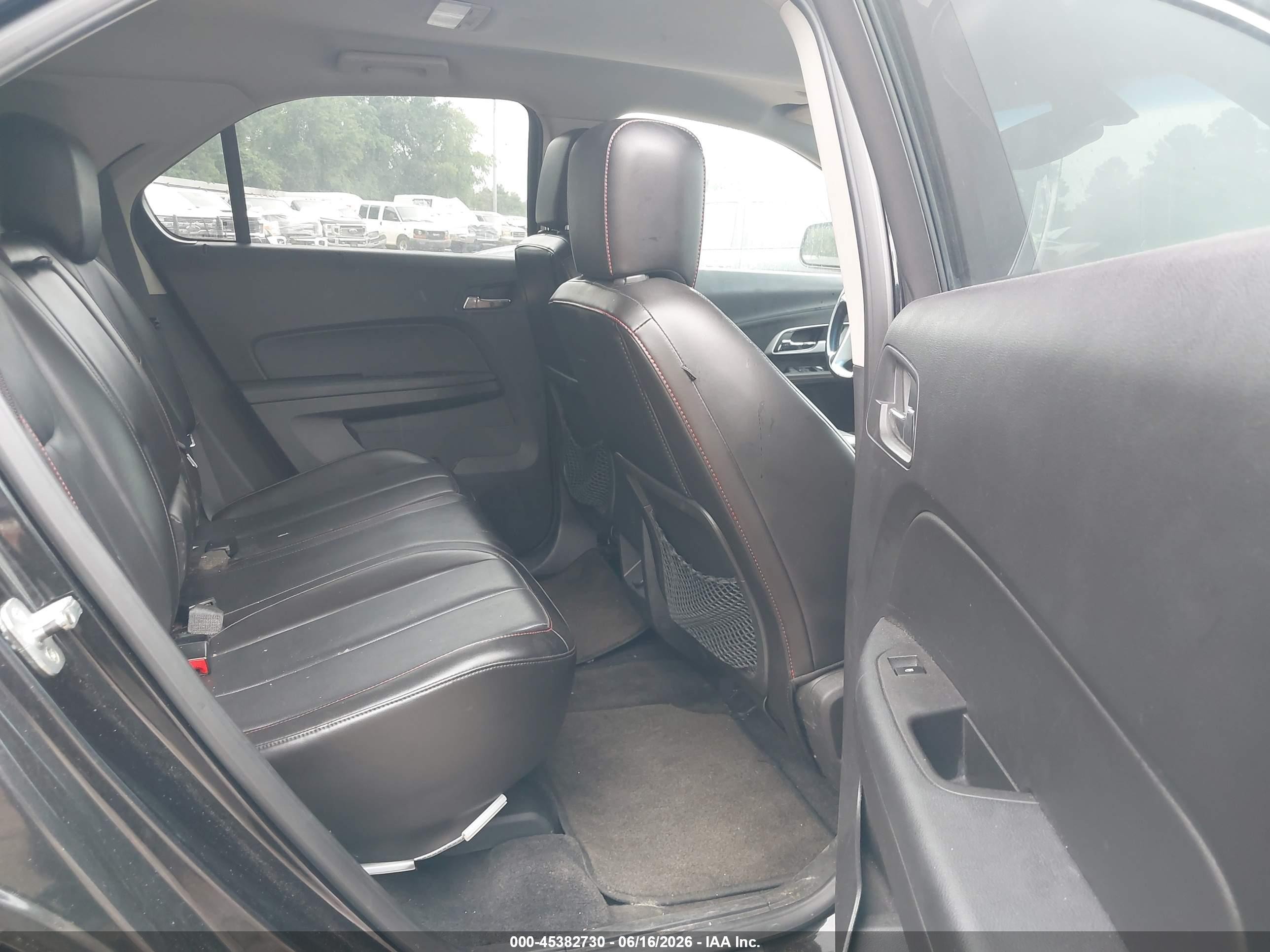 2011 Chevrolet Equinox 2lt Black vin: 2CNALPEC7B6276589