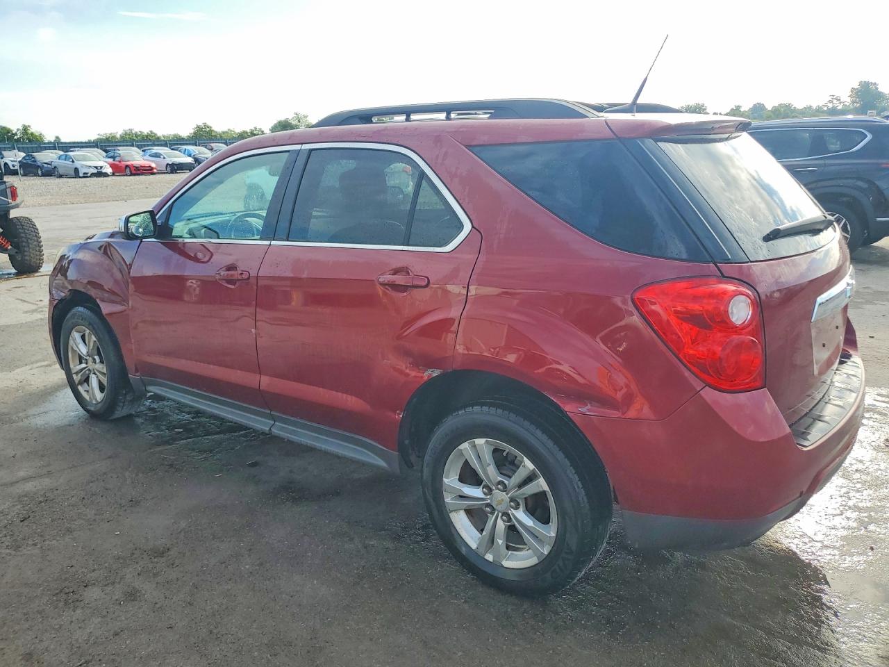 2011 Chevrolet Equinox Lt Burgundy vin: 2CNALPEC7B6305217