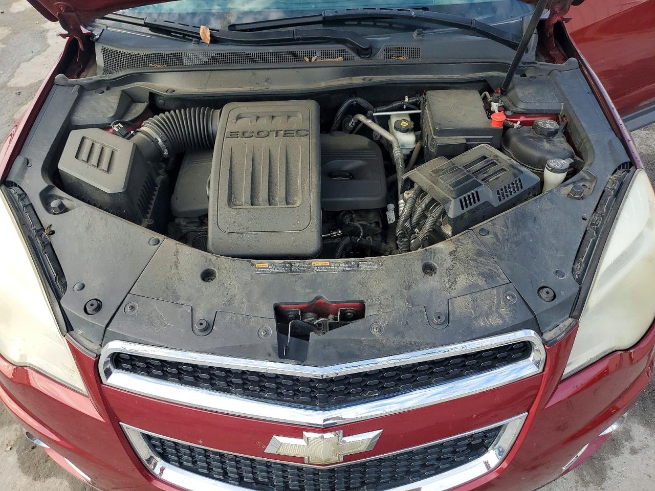 2011 Chevrolet Equinox Lt Burgundy vin: 2CNALPEC7B6305217