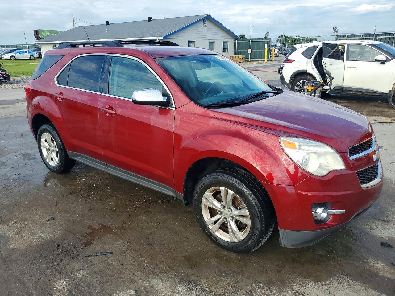 2011 Chevrolet Equinox Lt Burgundy vin: 2CNALPEC7B6305217