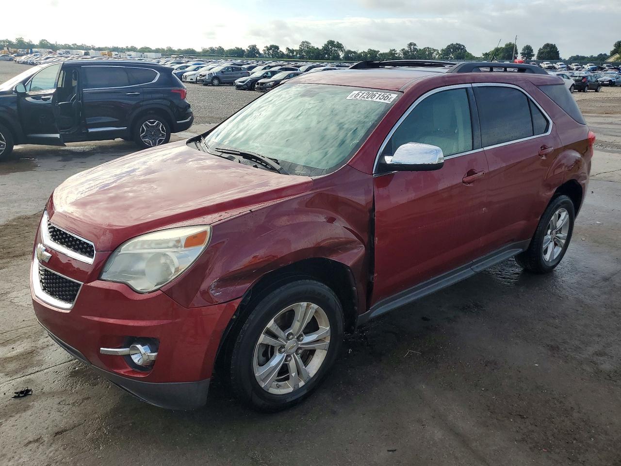 2011 Chevrolet Equinox Lt Burgundy vin: 2CNALPEC7B6305217