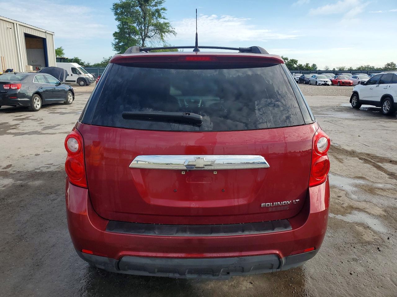 2011 Chevrolet Equinox Lt Burgundy vin: 2CNALPEC7B6305217