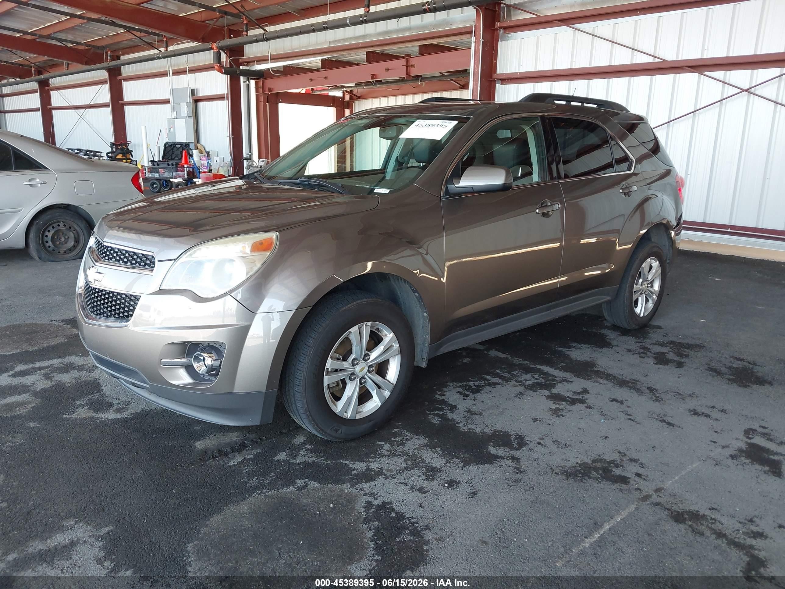 2011 Chevrolet Equinox Lt W/2lt Dark Brown vin: 2CNALPEC7B6343868