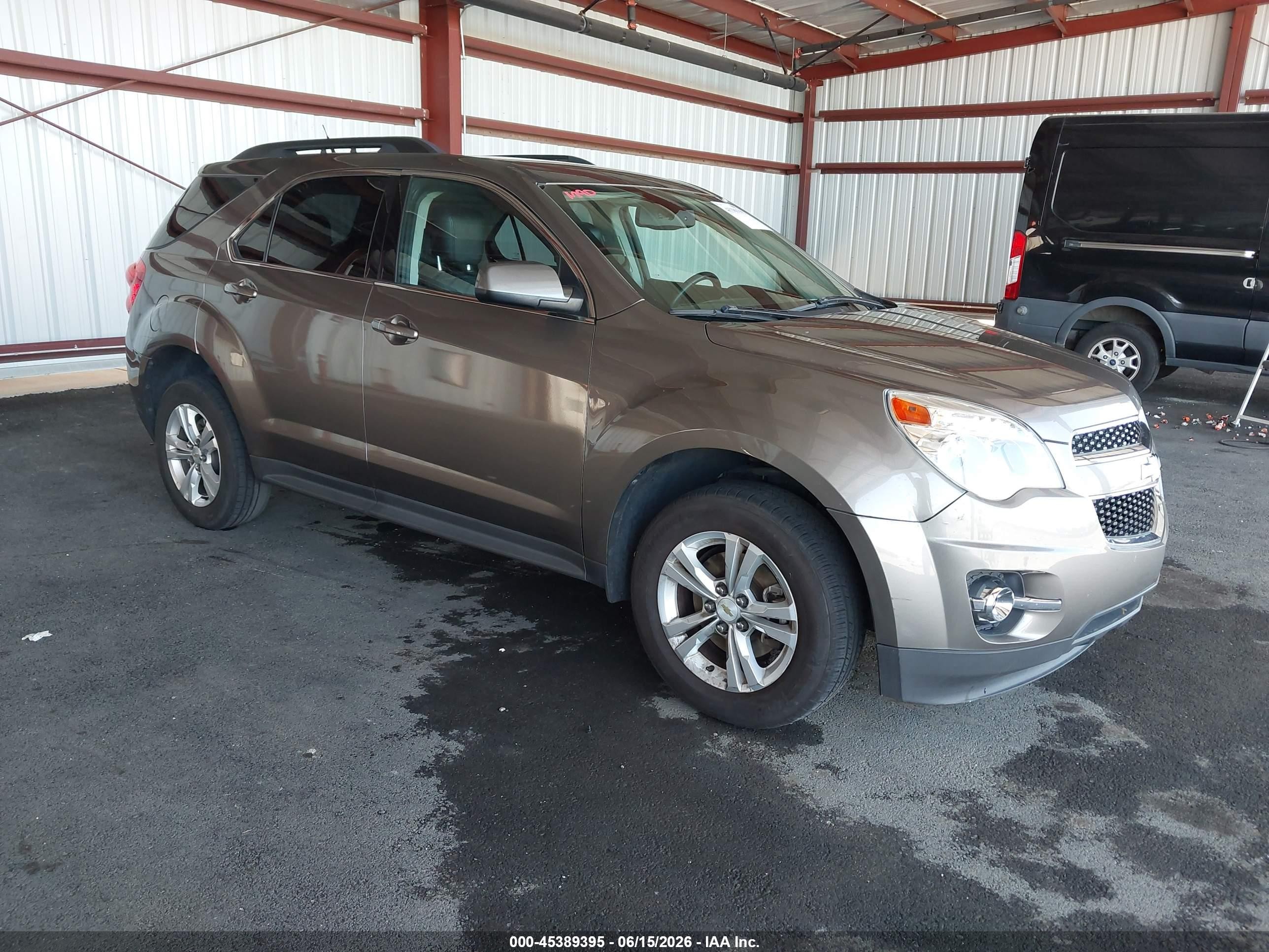 2011 Chevrolet Equinox Lt W/2lt Dark Brown vin: 2CNALPEC7B6343868