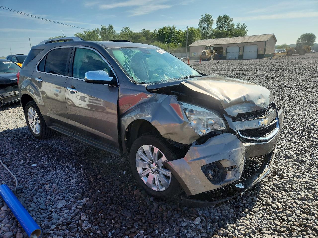 2011 Chevrolet Equinox Lt Gray vin: 2CNALPEC8B6355477