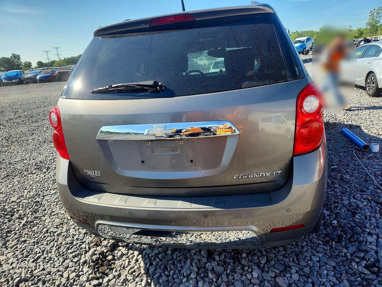 2011 Chevrolet Equinox Lt Gray vin: 2CNALPEC8B6355477