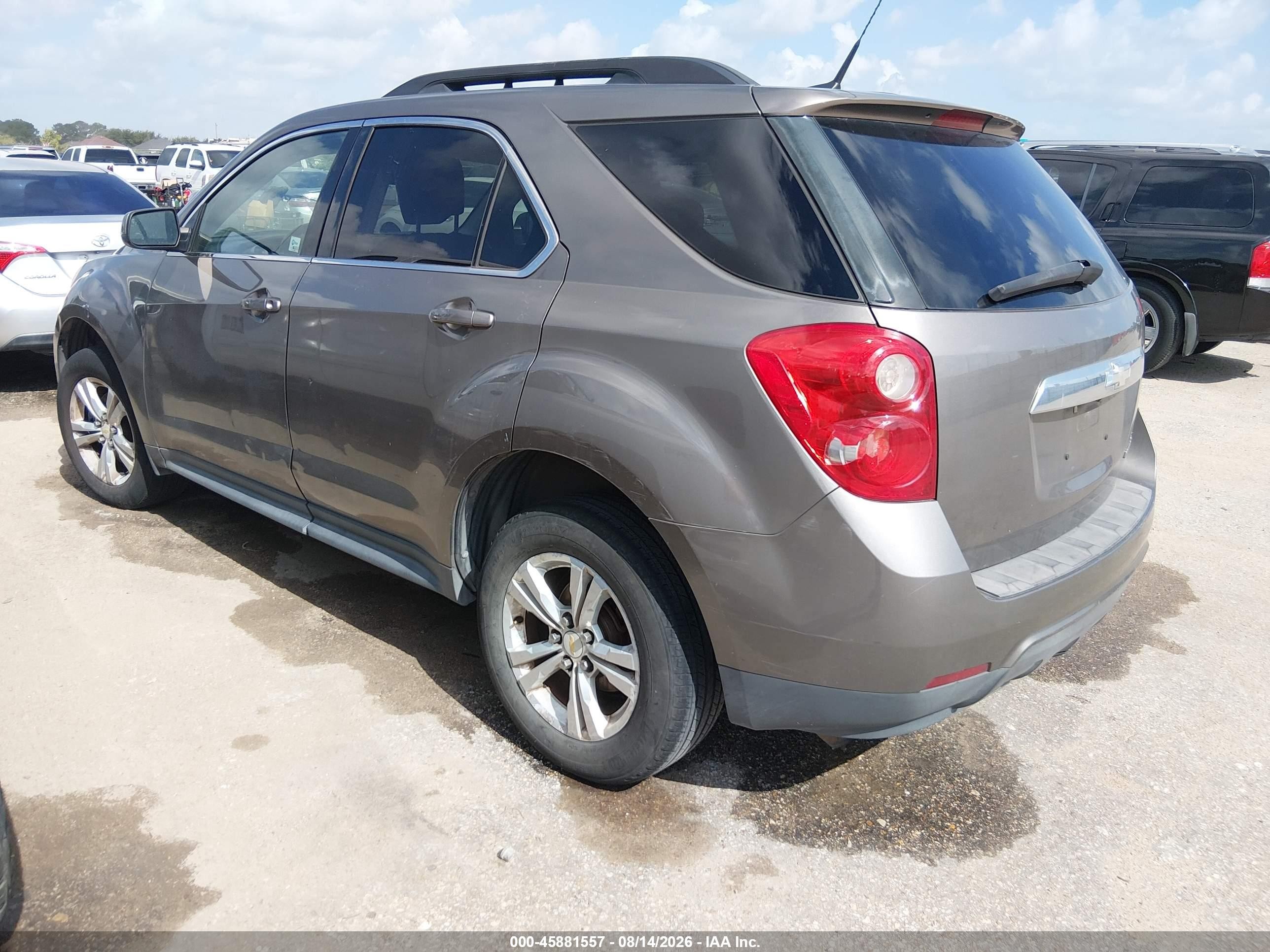 2011 Chevrolet Equinox 2lt Gray vin: 2CNALPEC8B6445616