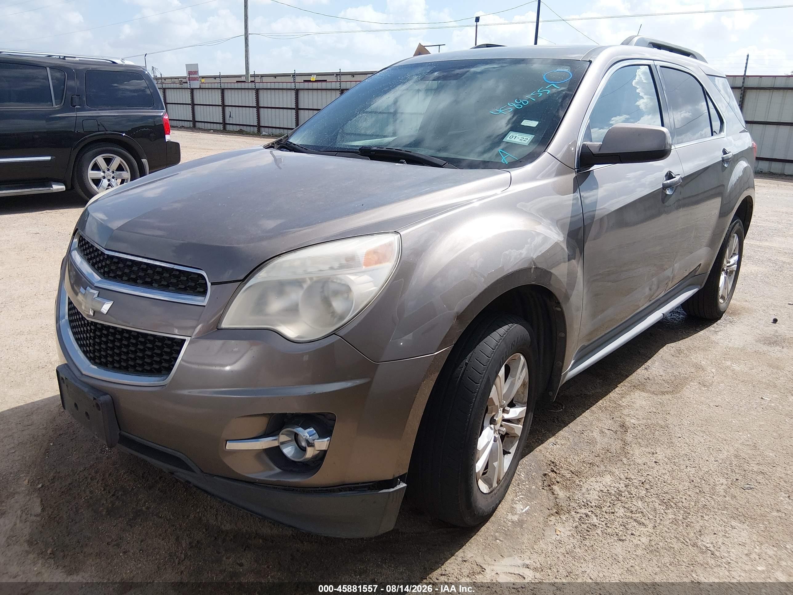 2011 Chevrolet Equinox 2lt Gray vin: 2CNALPEC8B6445616