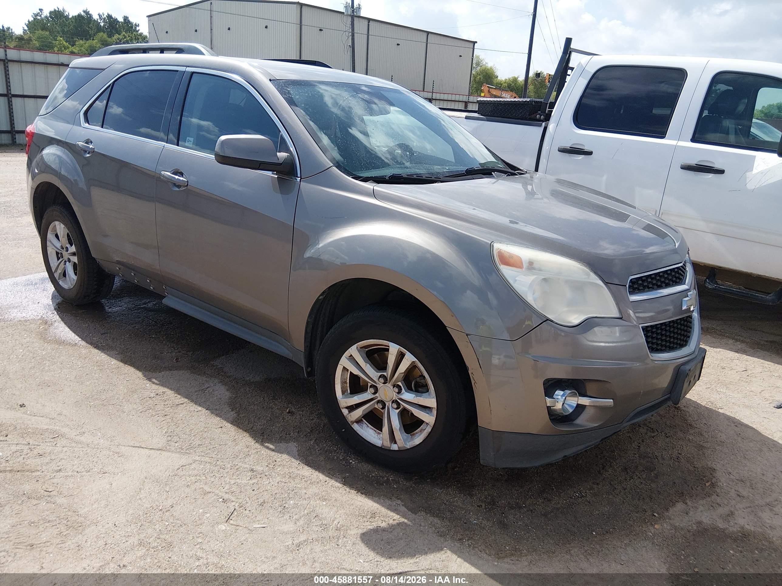 2011 Chevrolet Equinox 2lt Gray vin: 2CNALPEC8B6445616
