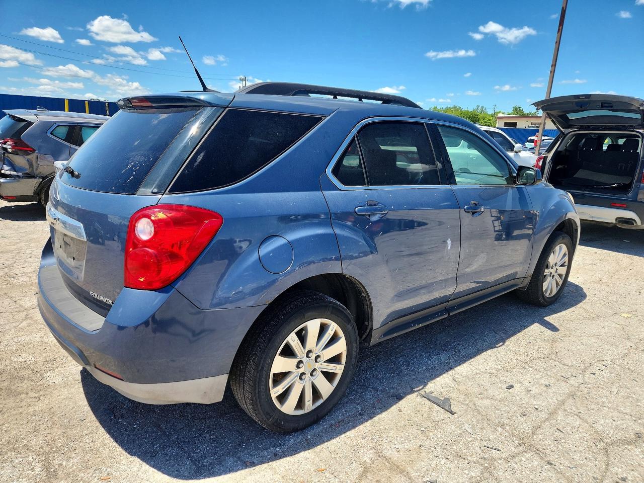 2011 Chevrolet Equinox Lt Синий vin: 2CNALPEC8B6456003