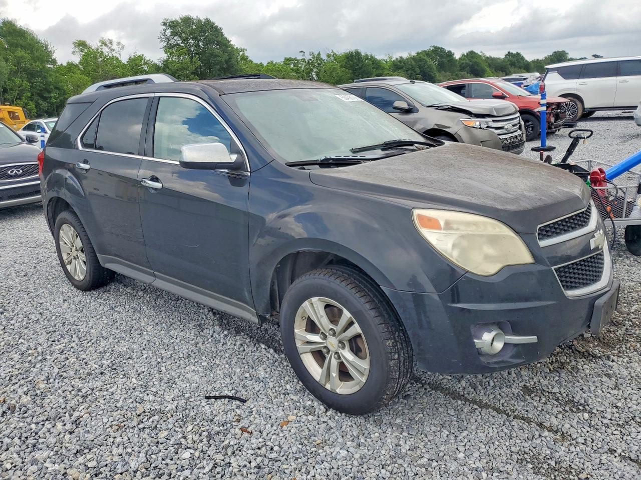 2011 Chevrolet Equinox Lt Black vin: 2CNALPEC9B6237003