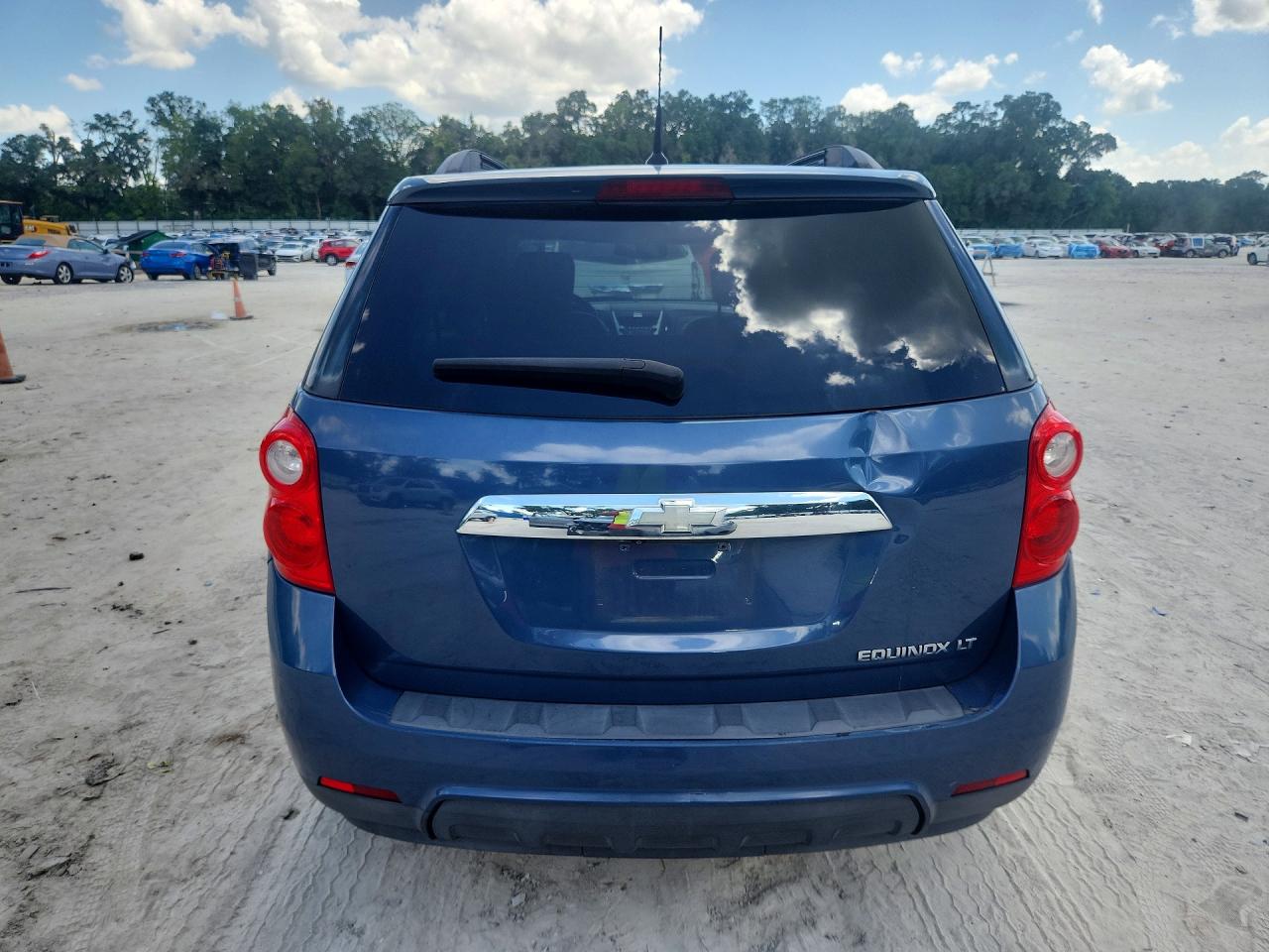 2011 Chevrolet Equinox Lt Blue vin: 2CNALPEC9B6251886