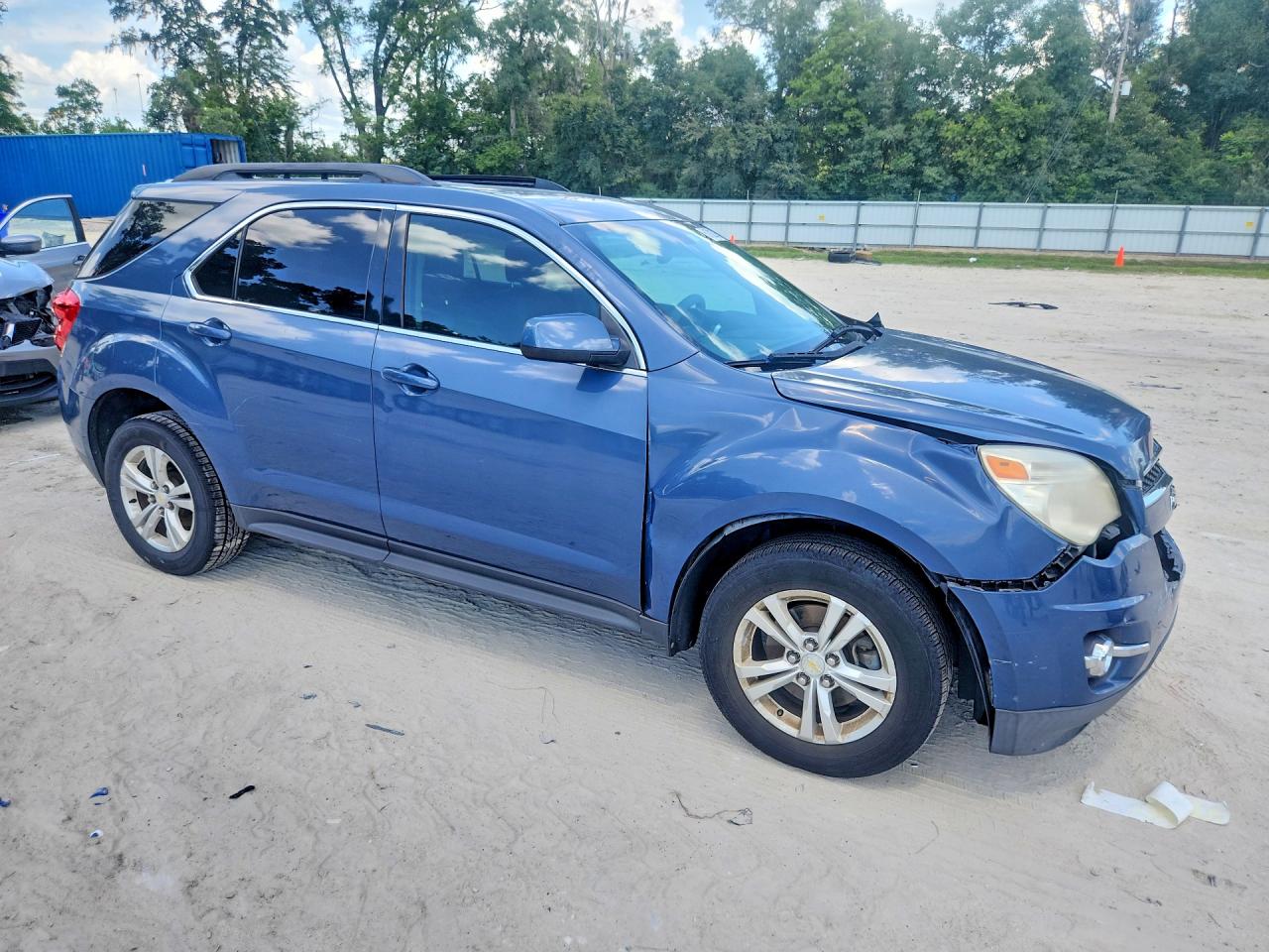 2011 Chevrolet Equinox Lt Blue vin: 2CNALPEC9B6251886