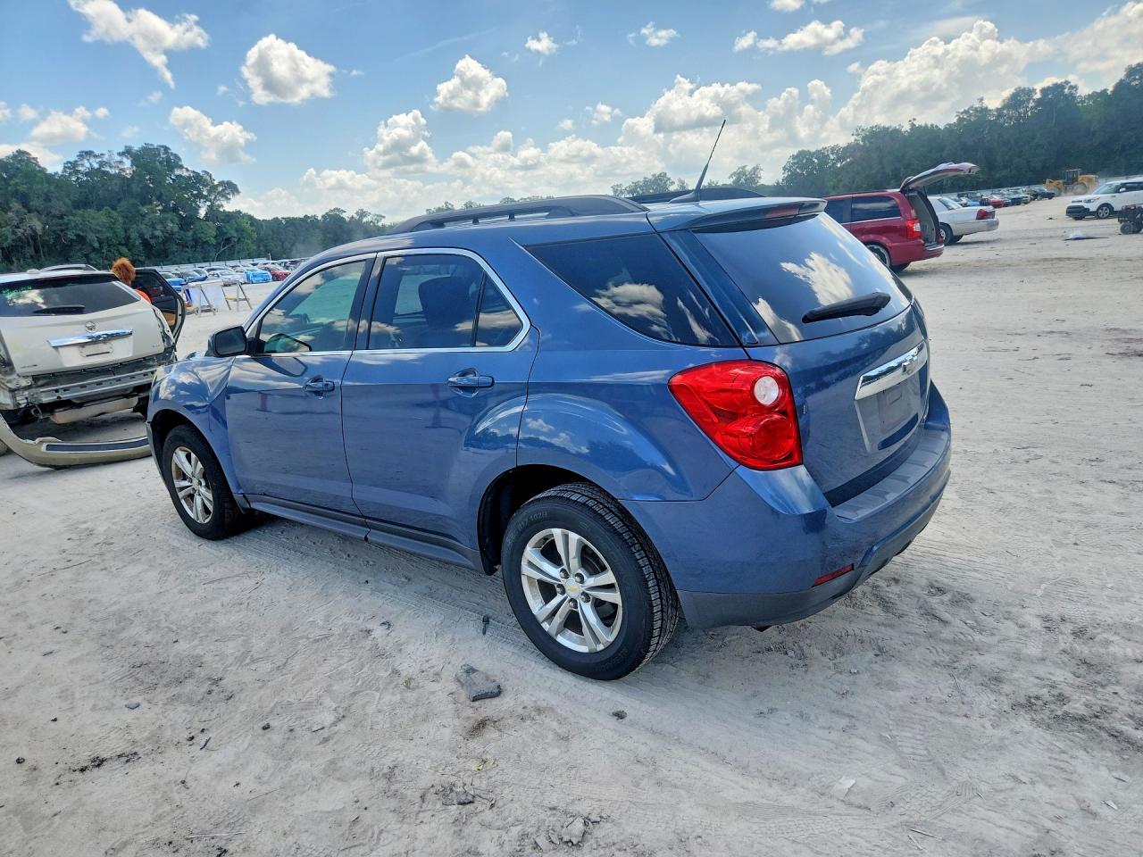 2011 Chevrolet Equinox Lt Blue vin: 2CNALPEC9B6251886