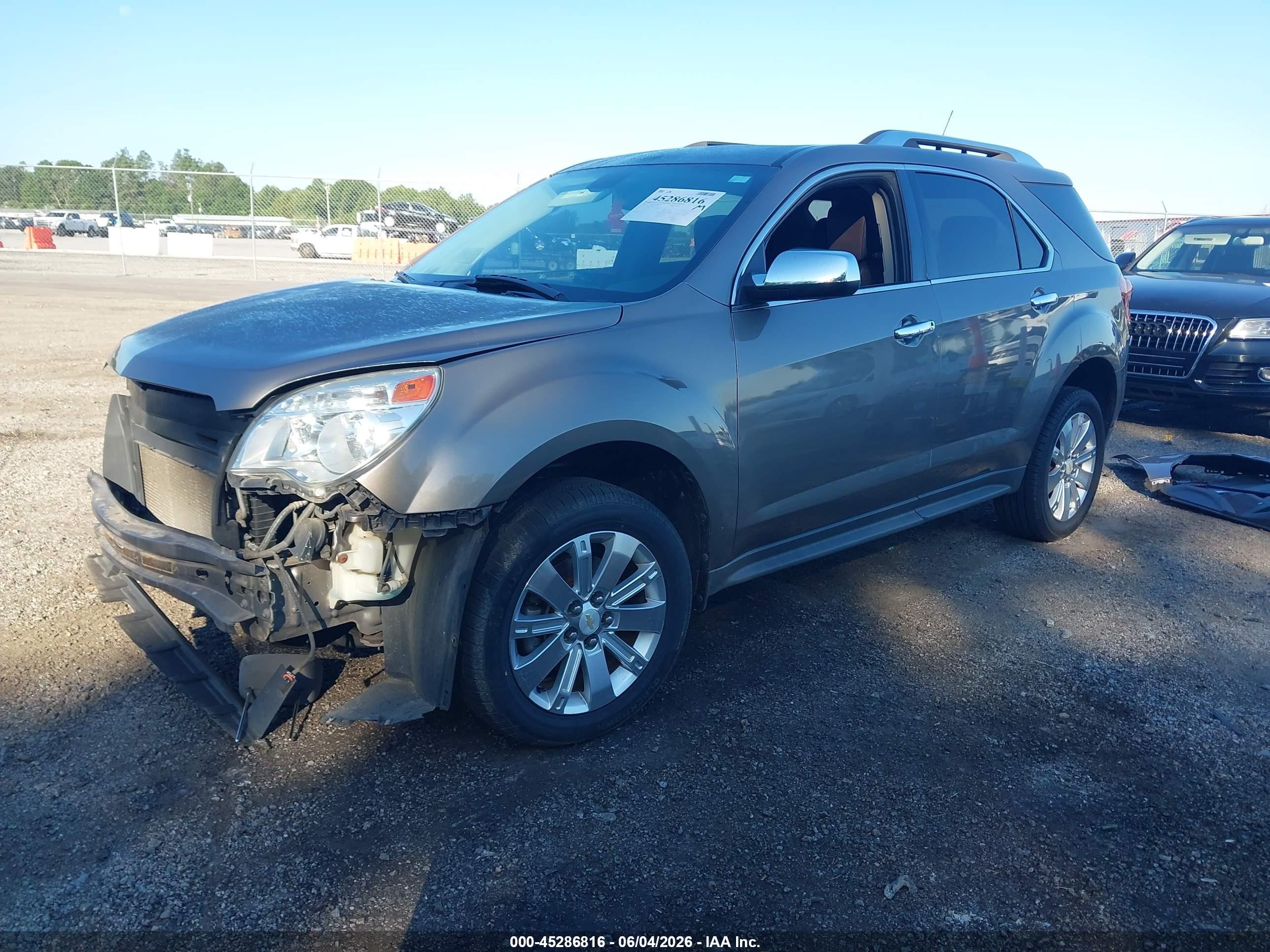 2011 Chevrolet Equinox 2lt Brown vin: 2CNALPEC9B6352202