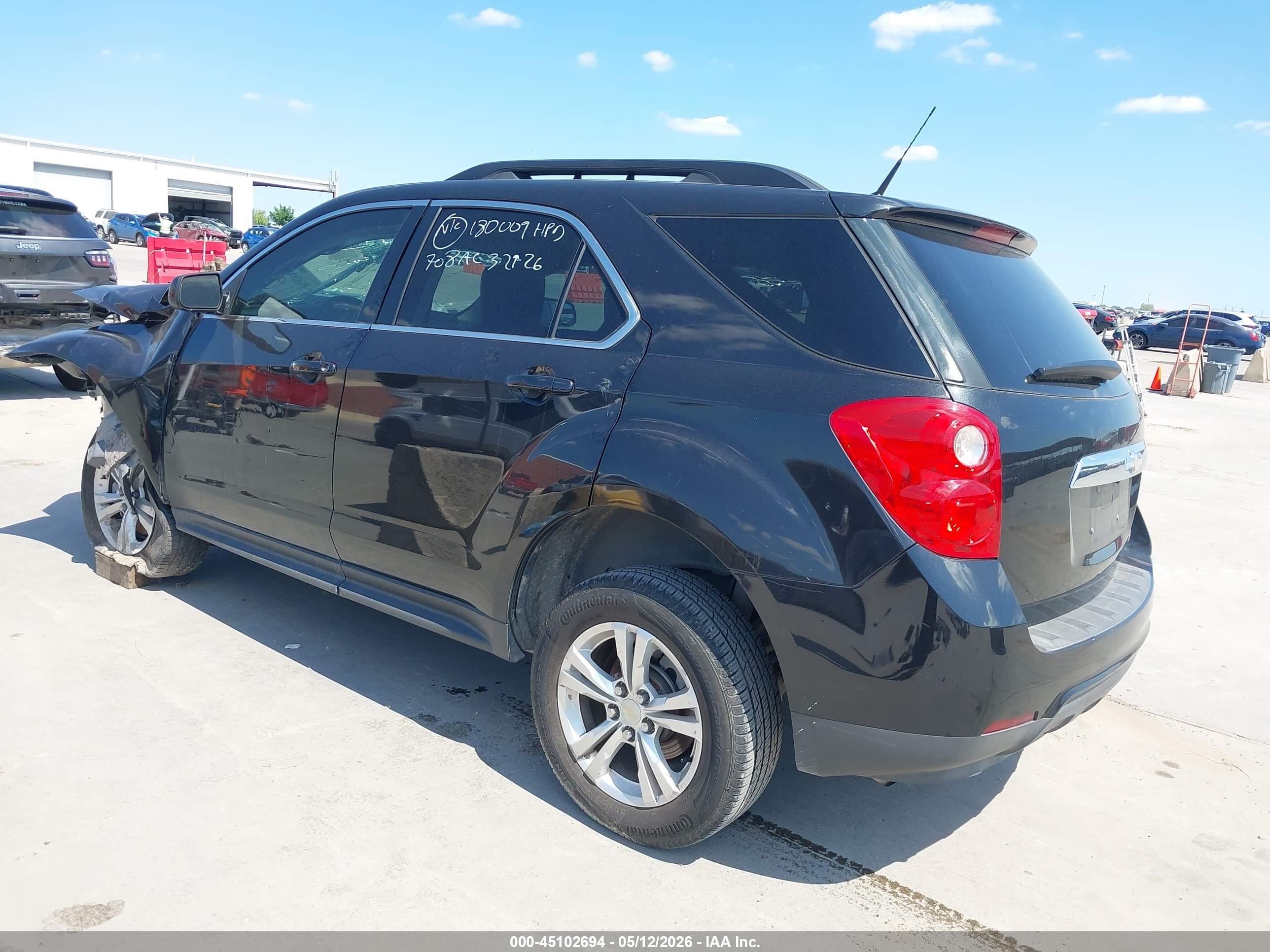 2011 Chevrolet Equinox 2lt Black vin: 2CNALPEC9B6384342