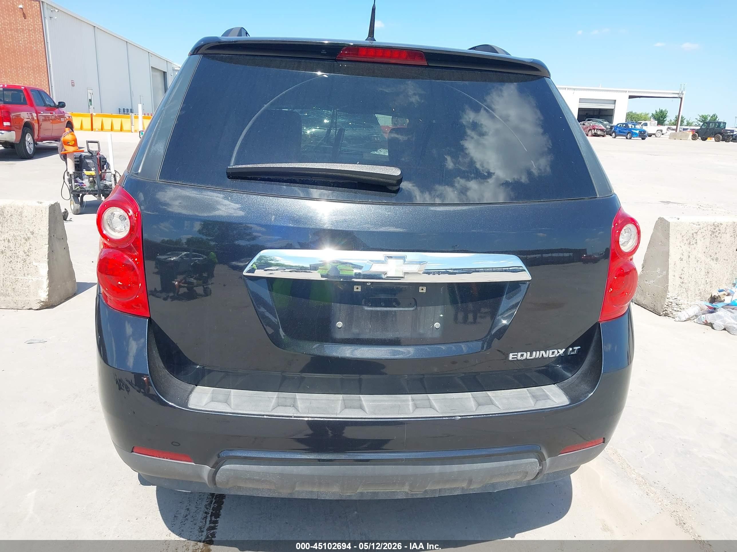 2011 Chevrolet Equinox 2lt Black vin: 2CNALPEC9B6384342
