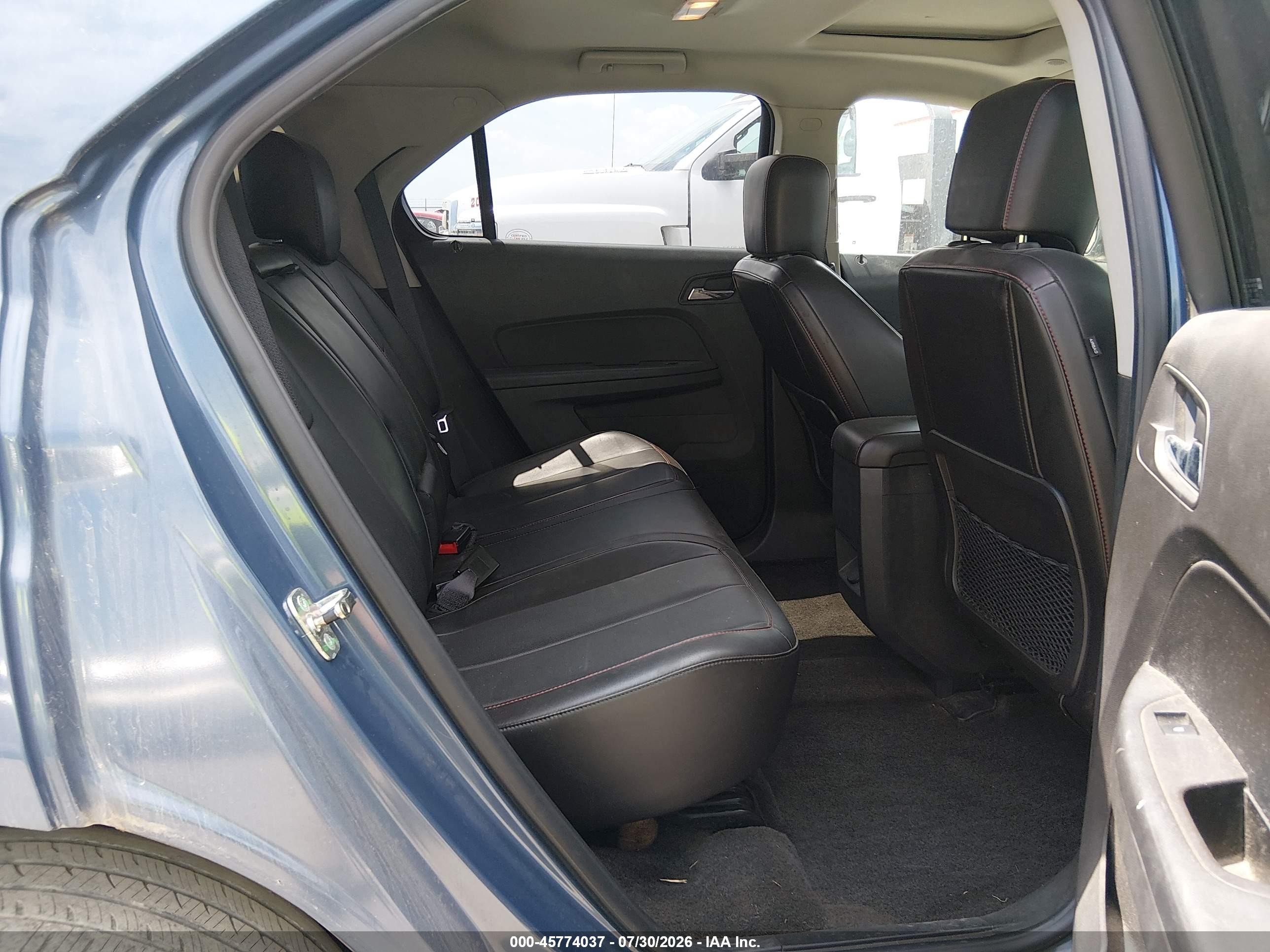 2011 Chevrolet Equinox 2lt Blue vin: 2CNALPEC9B6447228