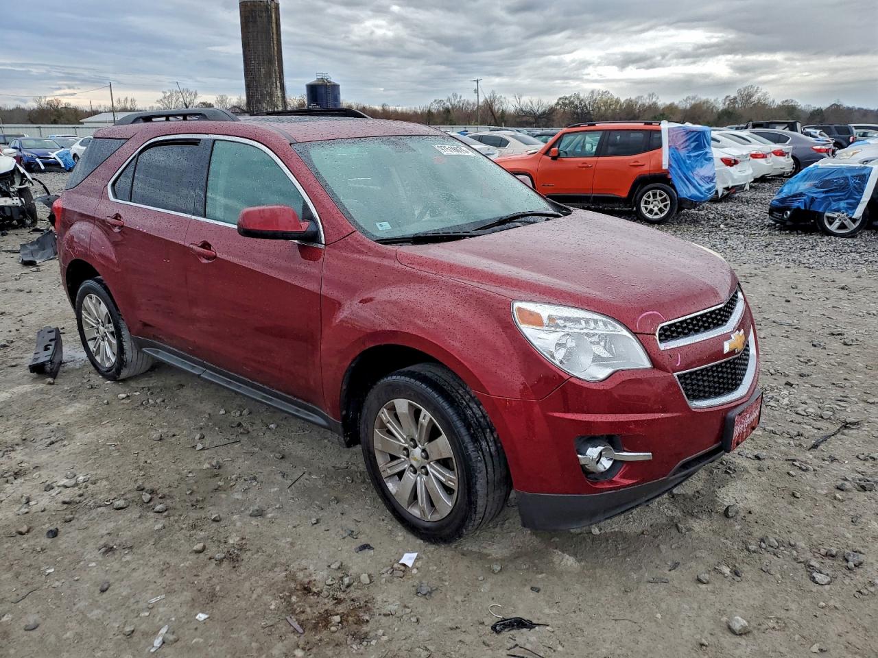 2011 Chevrolet Equinox Lt Red vin: 2CNALPECXB6290812