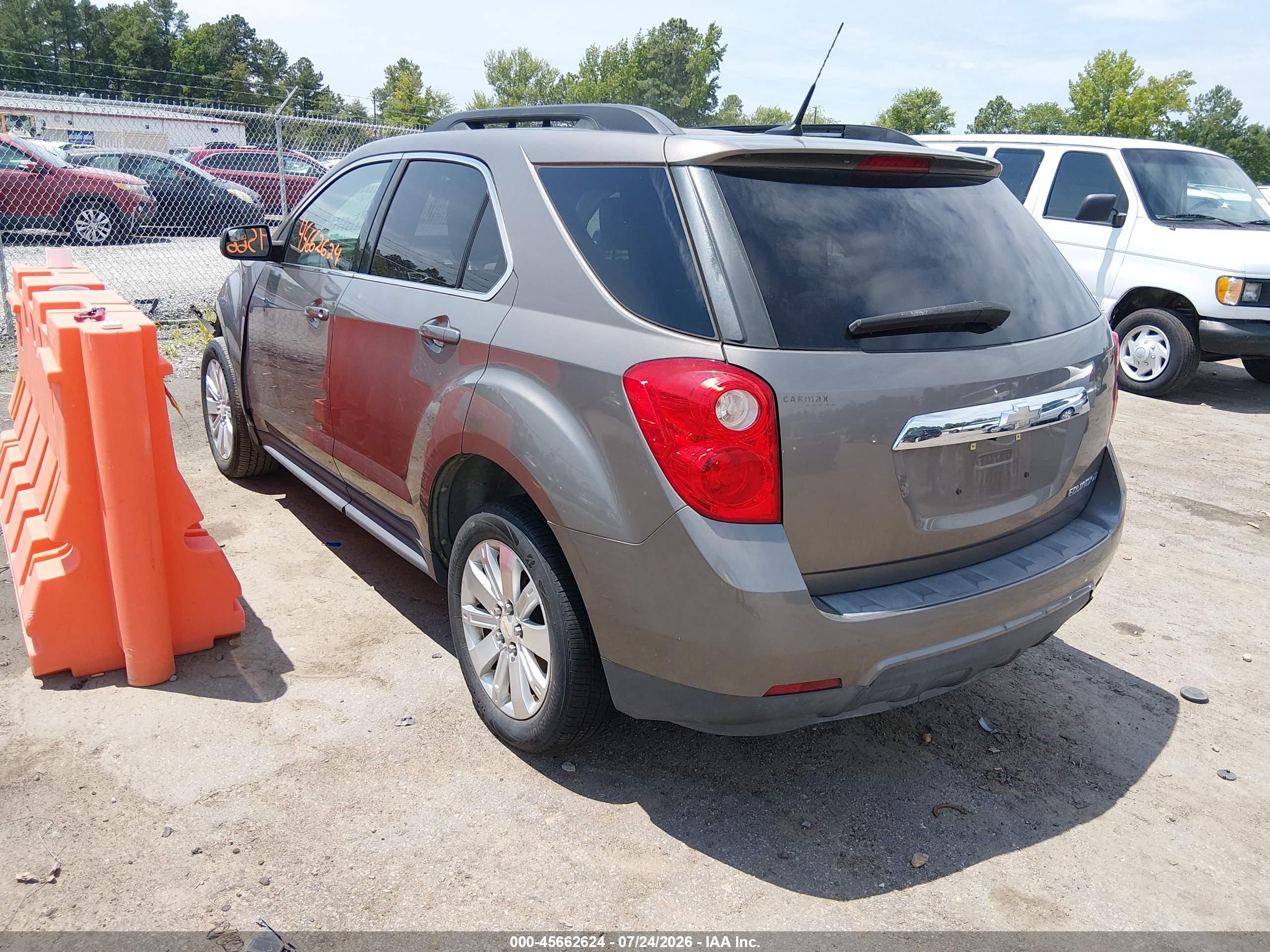 2011 Chevrolet Equinox 2lt Gray vin: 2CNALPECXB6296612