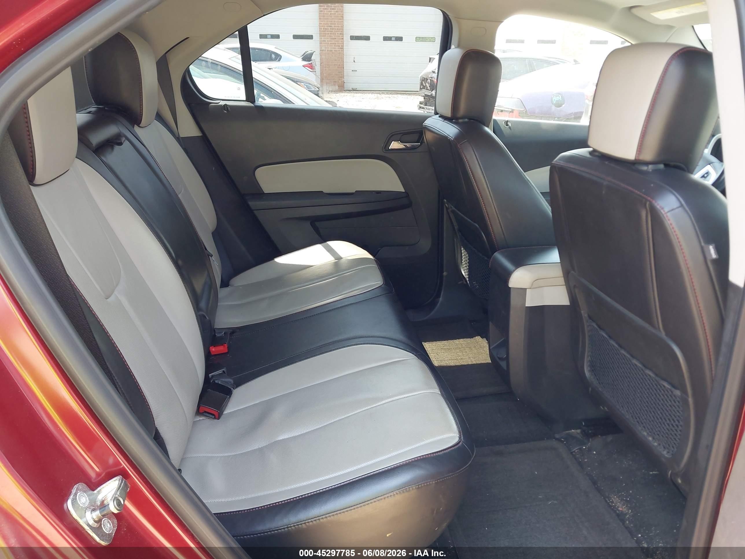 2011 Chevrolet Equinox 2lt Burgundy vin: 2CNALPECXB6389047