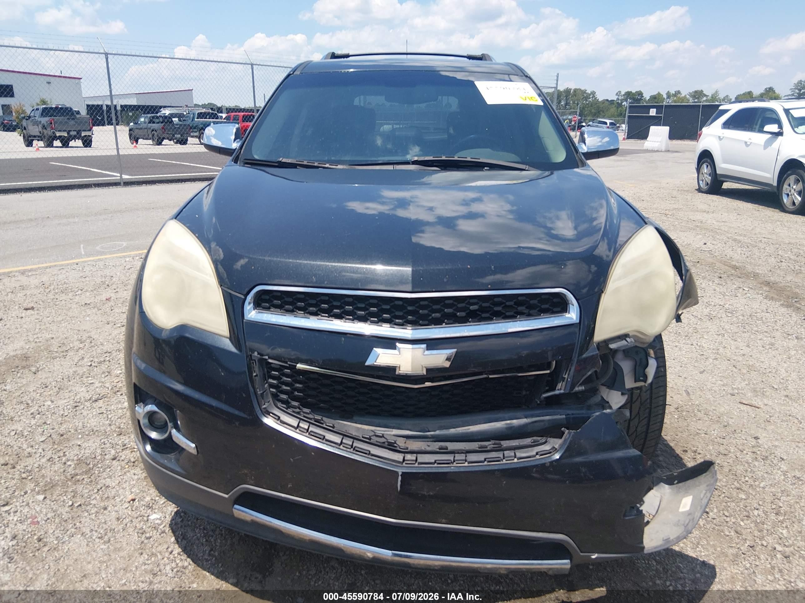 2011 Chevrolet Equinox Lt W/2lt Black vin: 2CNALPECXB6443558