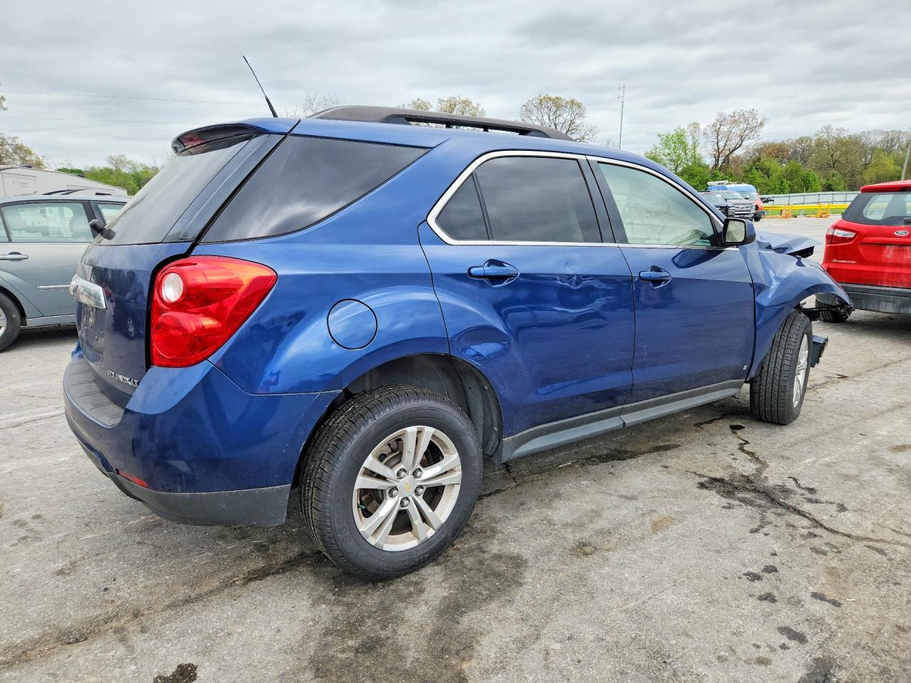 2010 Chevrolet Equinox Lt Blue vin: 2CNALPEW0A6205100