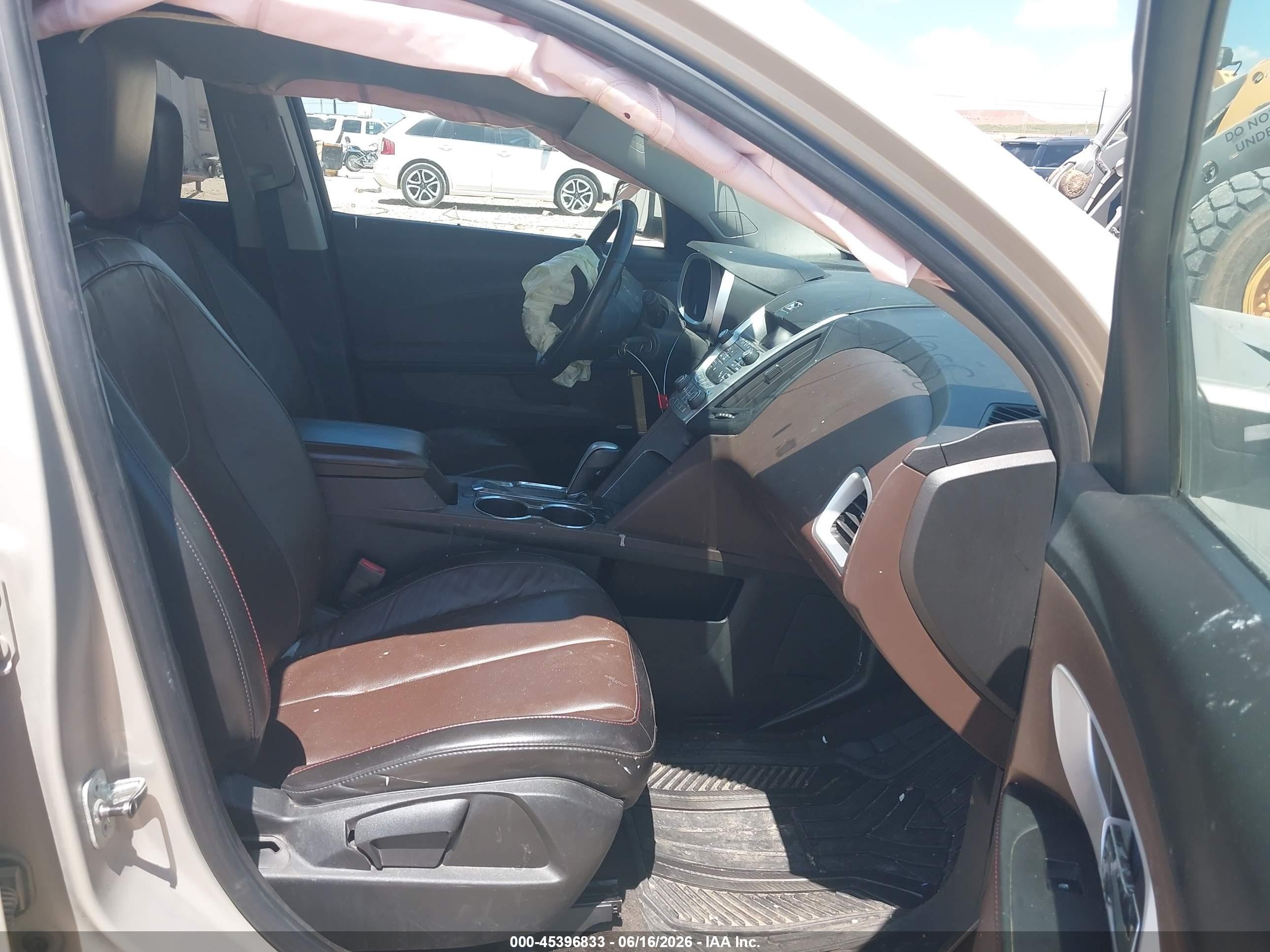 2010 Chevrolet Equinox Lt Желто-коричневый vin: 2CNALPEW0A6303561