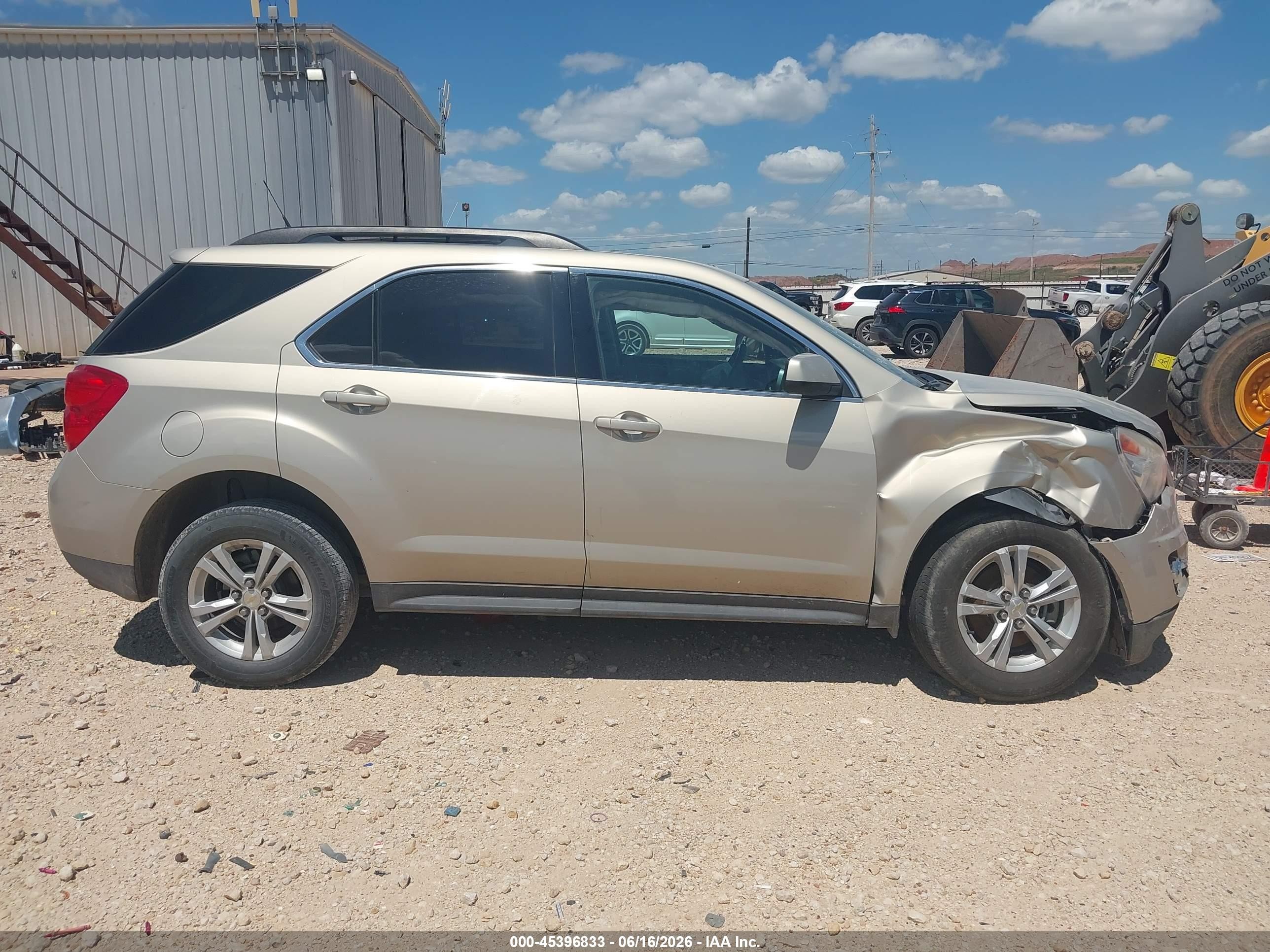 2010 Chevrolet Equinox Lt Желто-коричневый vin: 2CNALPEW0A6303561