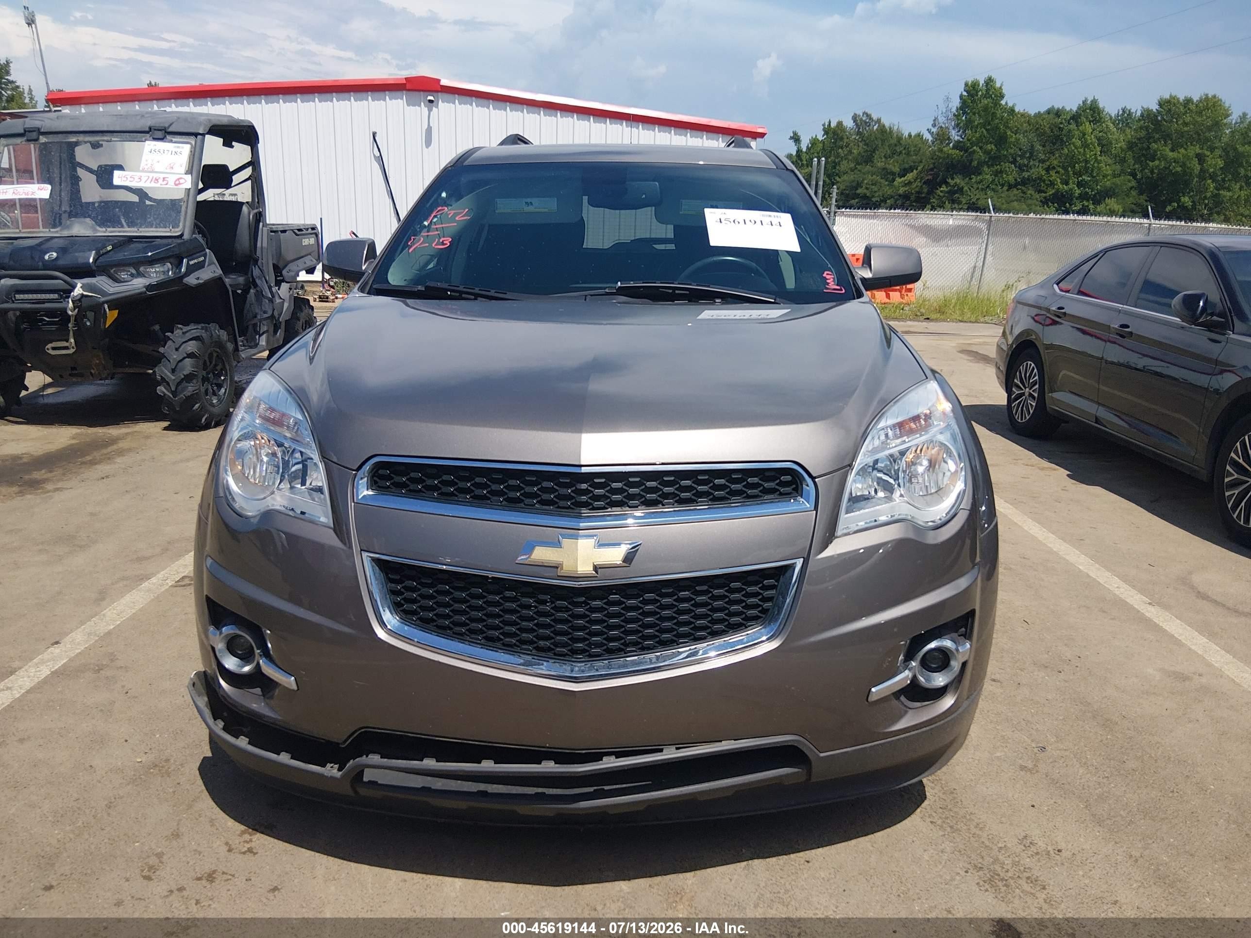 2010 Chevrolet Equinox Lt Gray vin: 2CNALPEW1A6308476