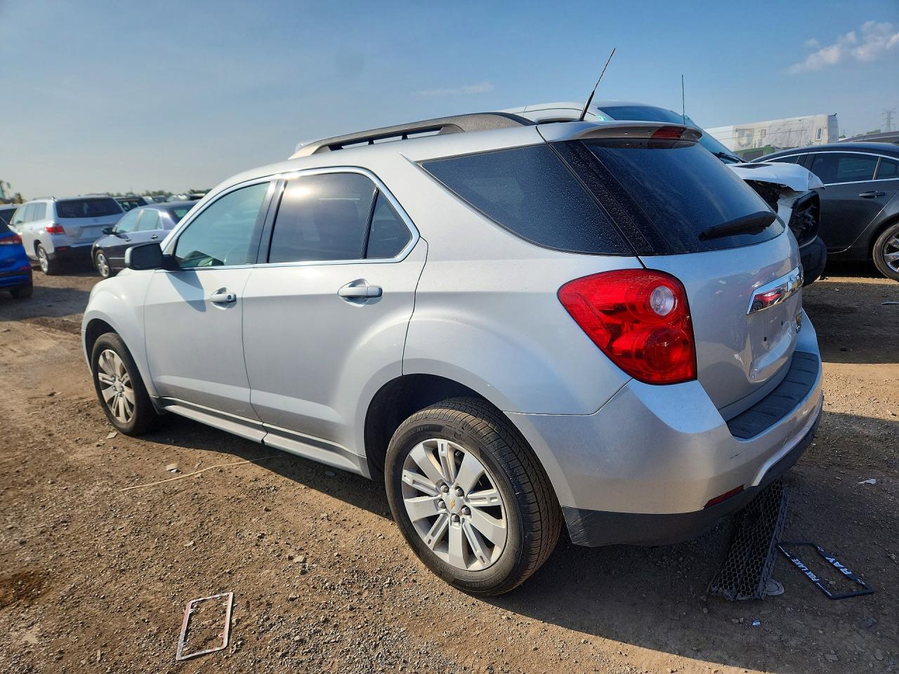 2010 Chevrolet Equinox Lt Silver vin: 2CNALPEW1A6376549