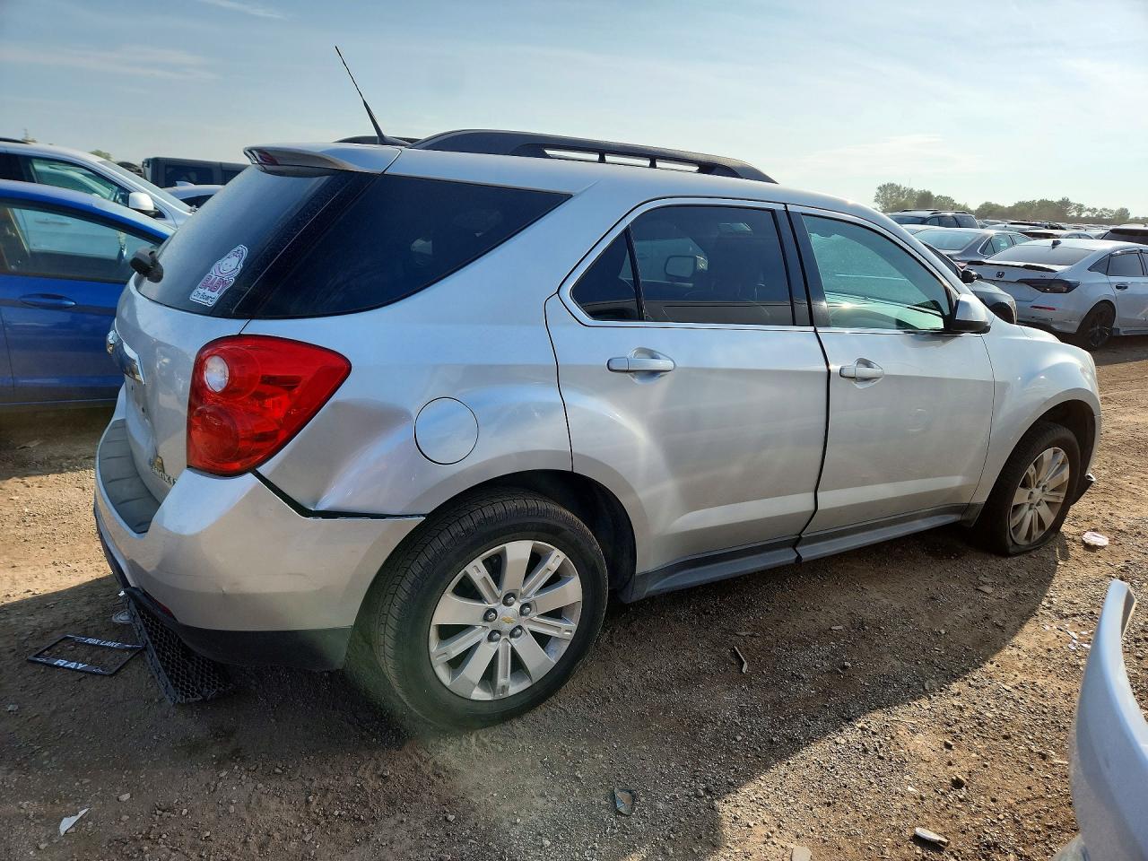 2010 Chevrolet Equinox Lt Silver vin: 2CNALPEW1A6376549