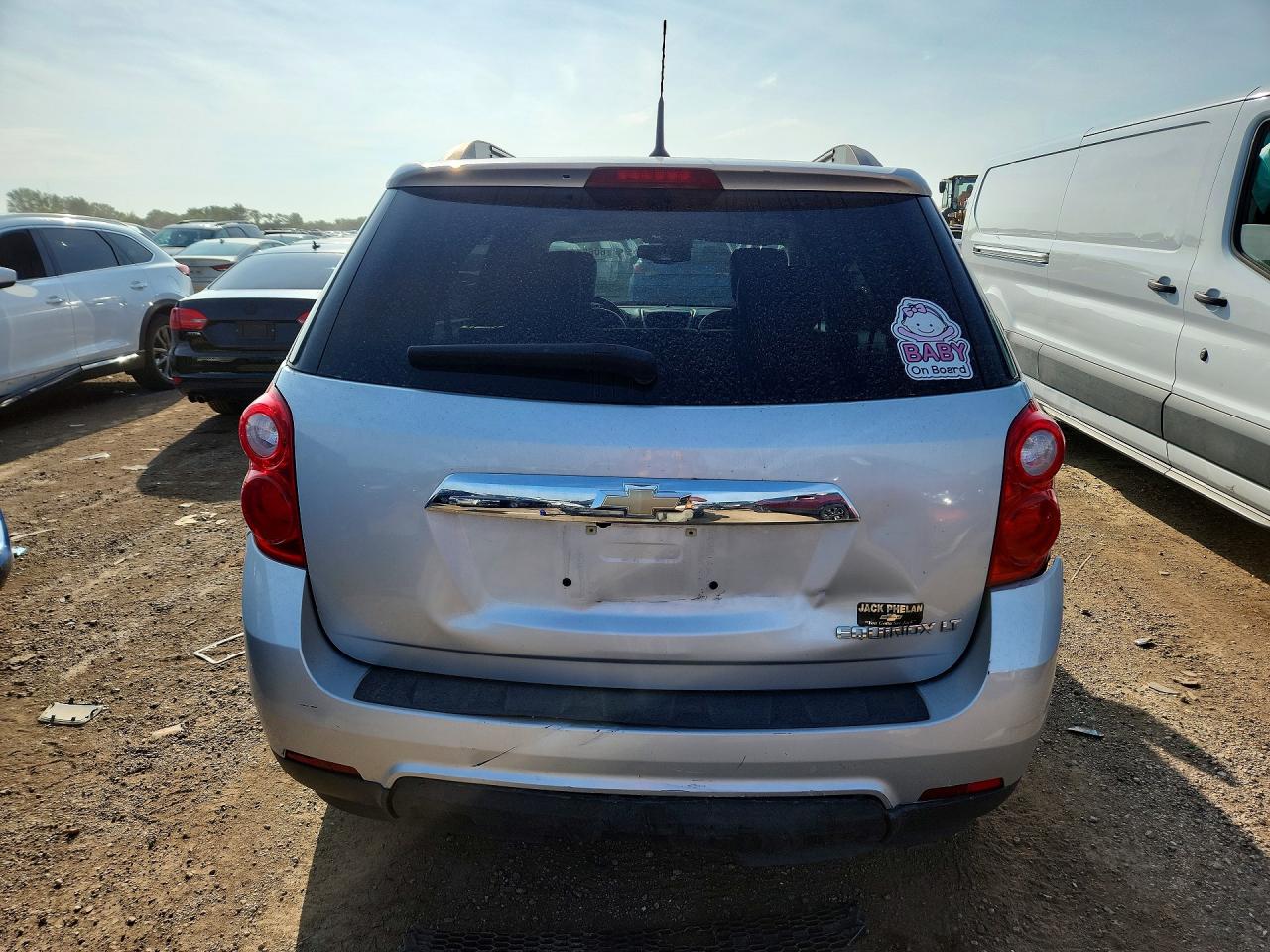 2010 Chevrolet Equinox Lt Silver vin: 2CNALPEW1A6376549