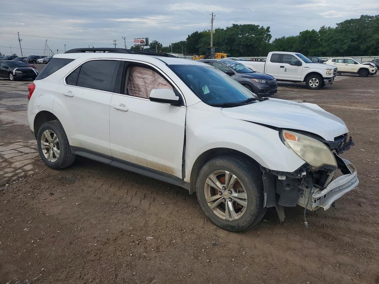 2010 Chevrolet Equinox Lt Белый vin: 2CNALPEW3A6227656