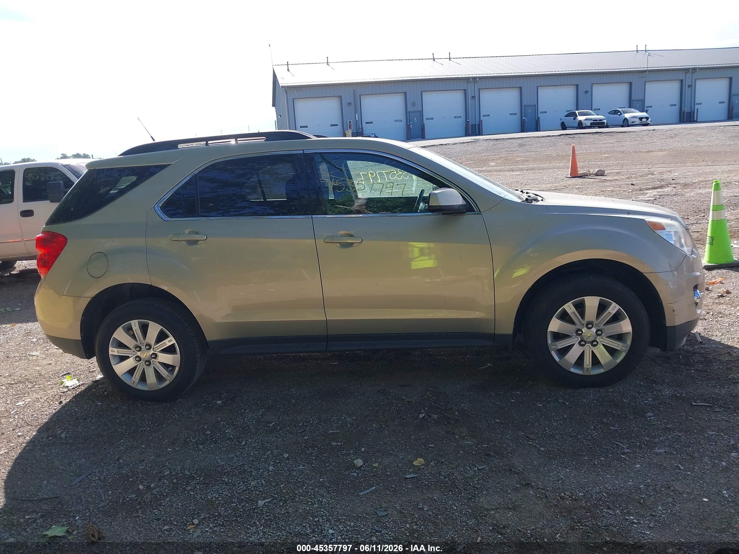 2010 Chevrolet Equinox Lt Gold vin: 2CNALPEW3A6325652