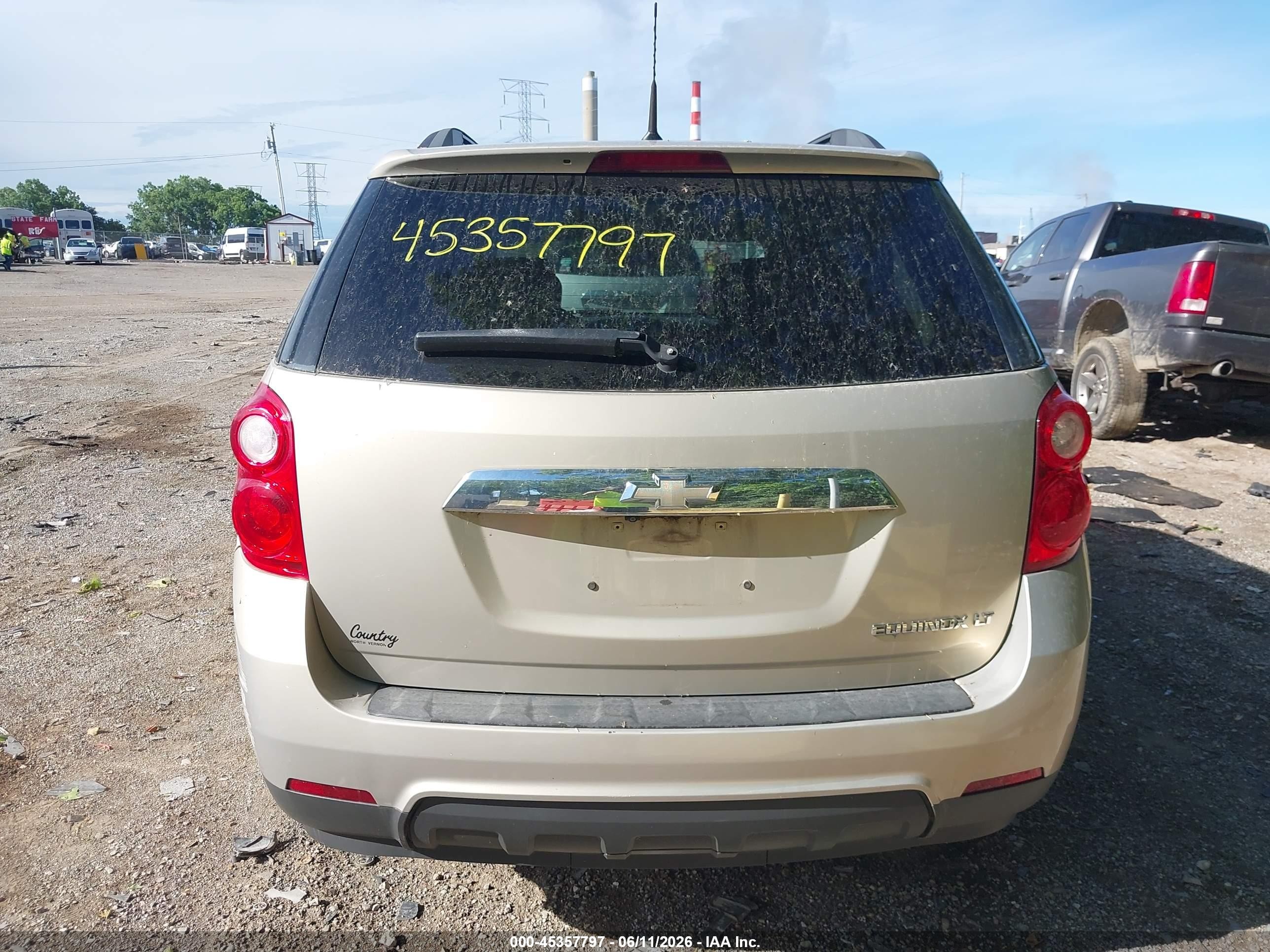 2010 Chevrolet Equinox Lt Gold vin: 2CNALPEW3A6325652