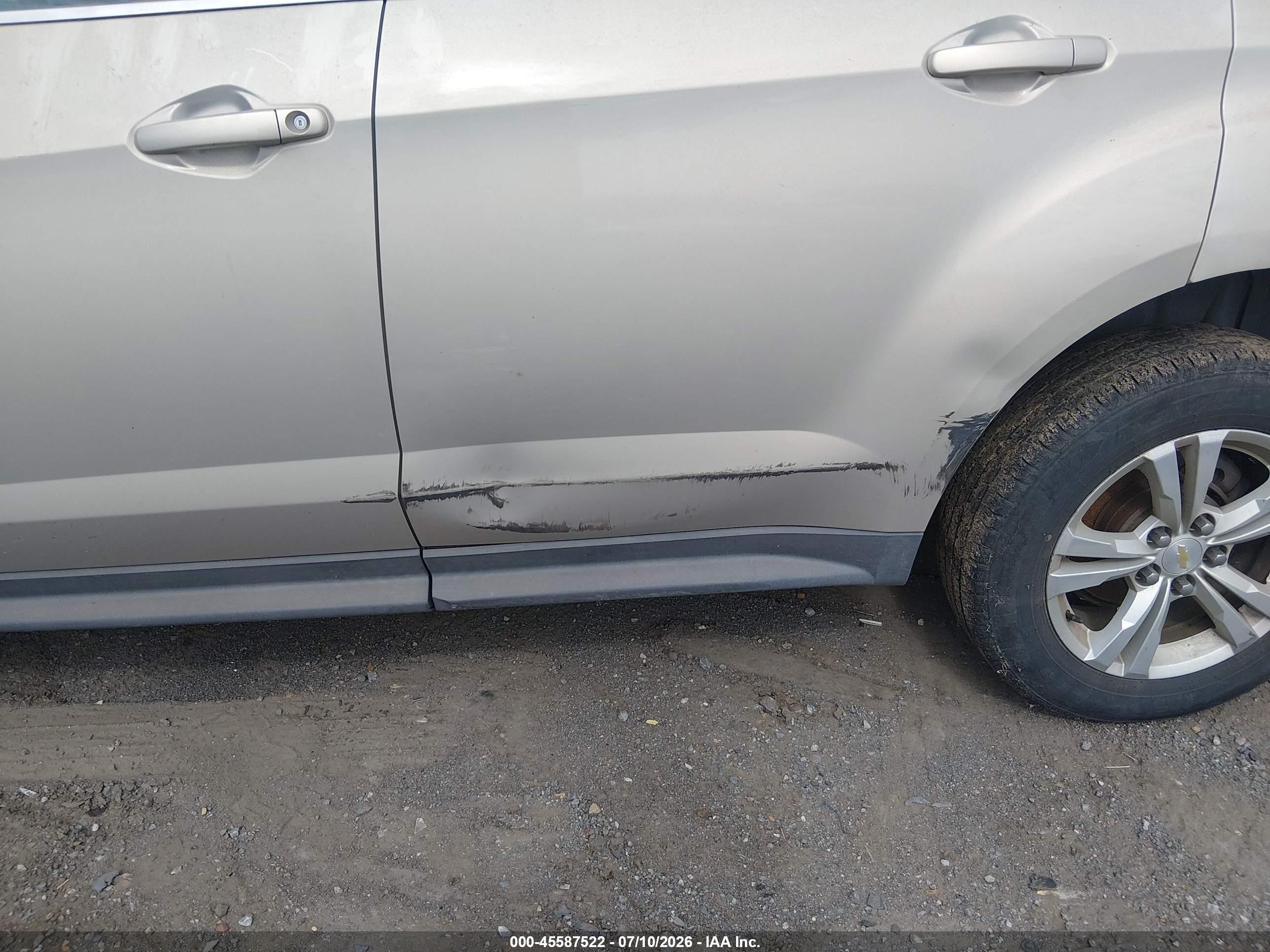2010 Chevrolet Equinox Lt Gold vin: 2CNALPEW5A6266040