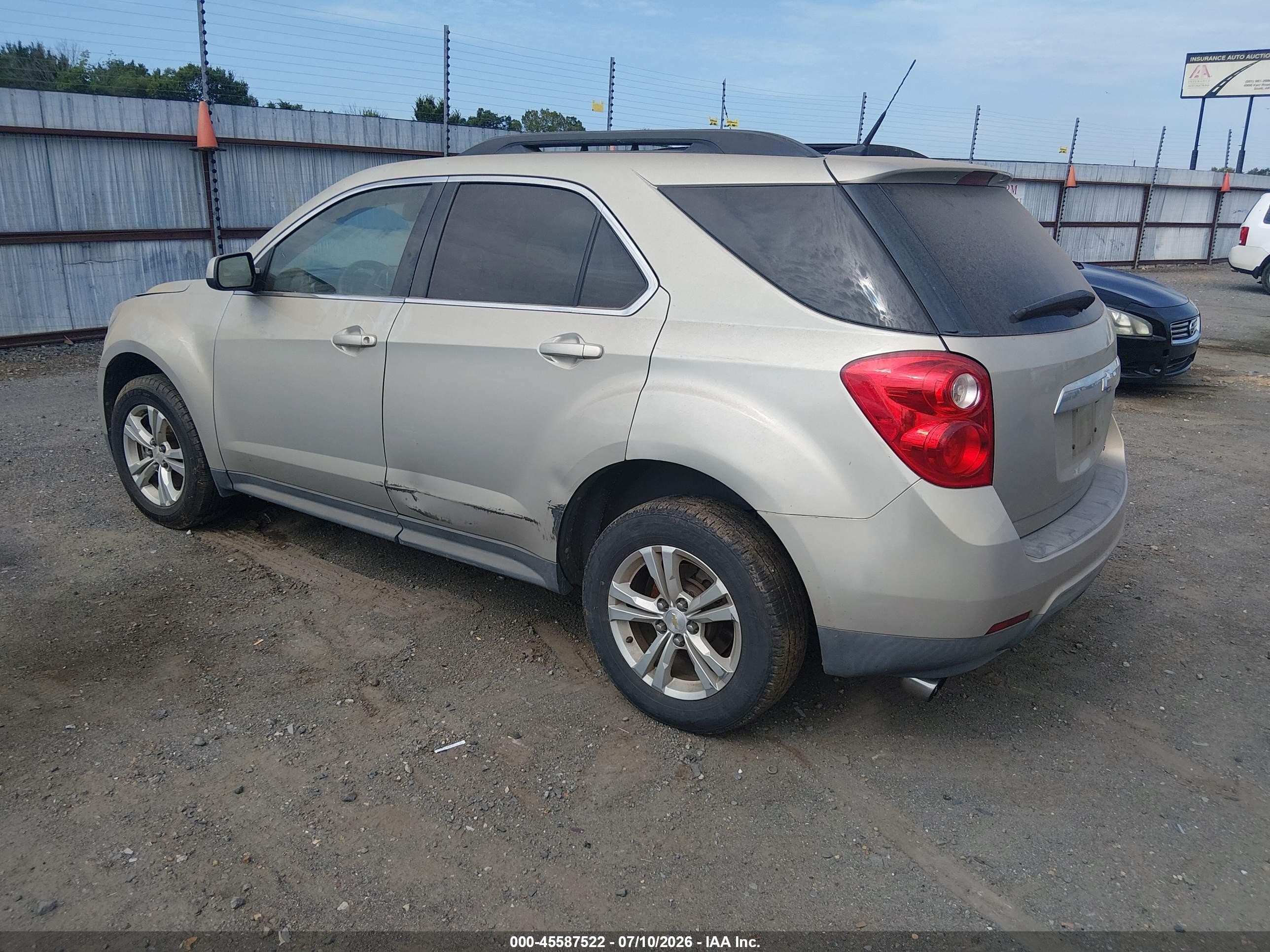 2010 Chevrolet Equinox Lt Gold vin: 2CNALPEW5A6266040