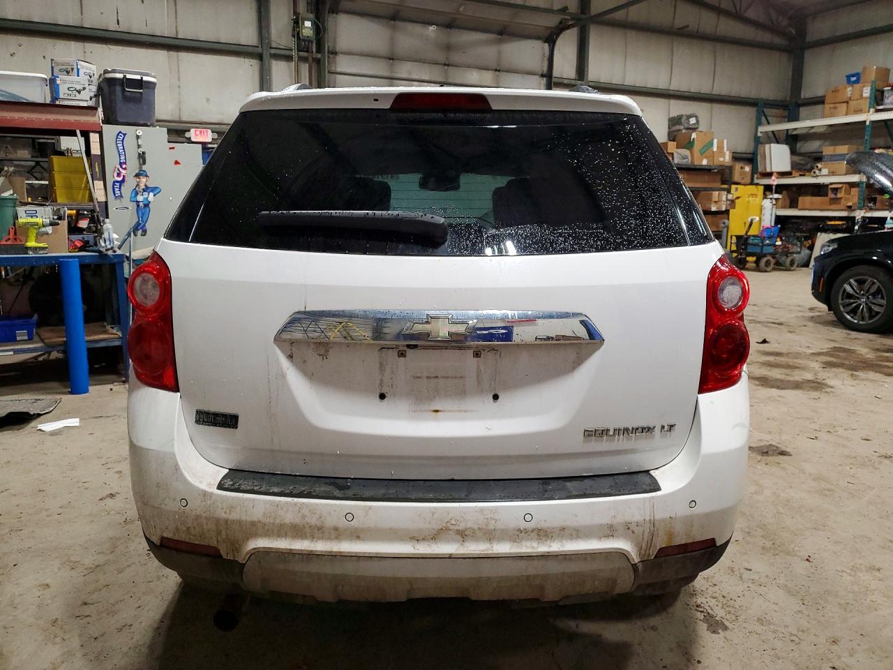2010 Chevrolet Equinox Lt White vin: 2CNALPEW5A6402117