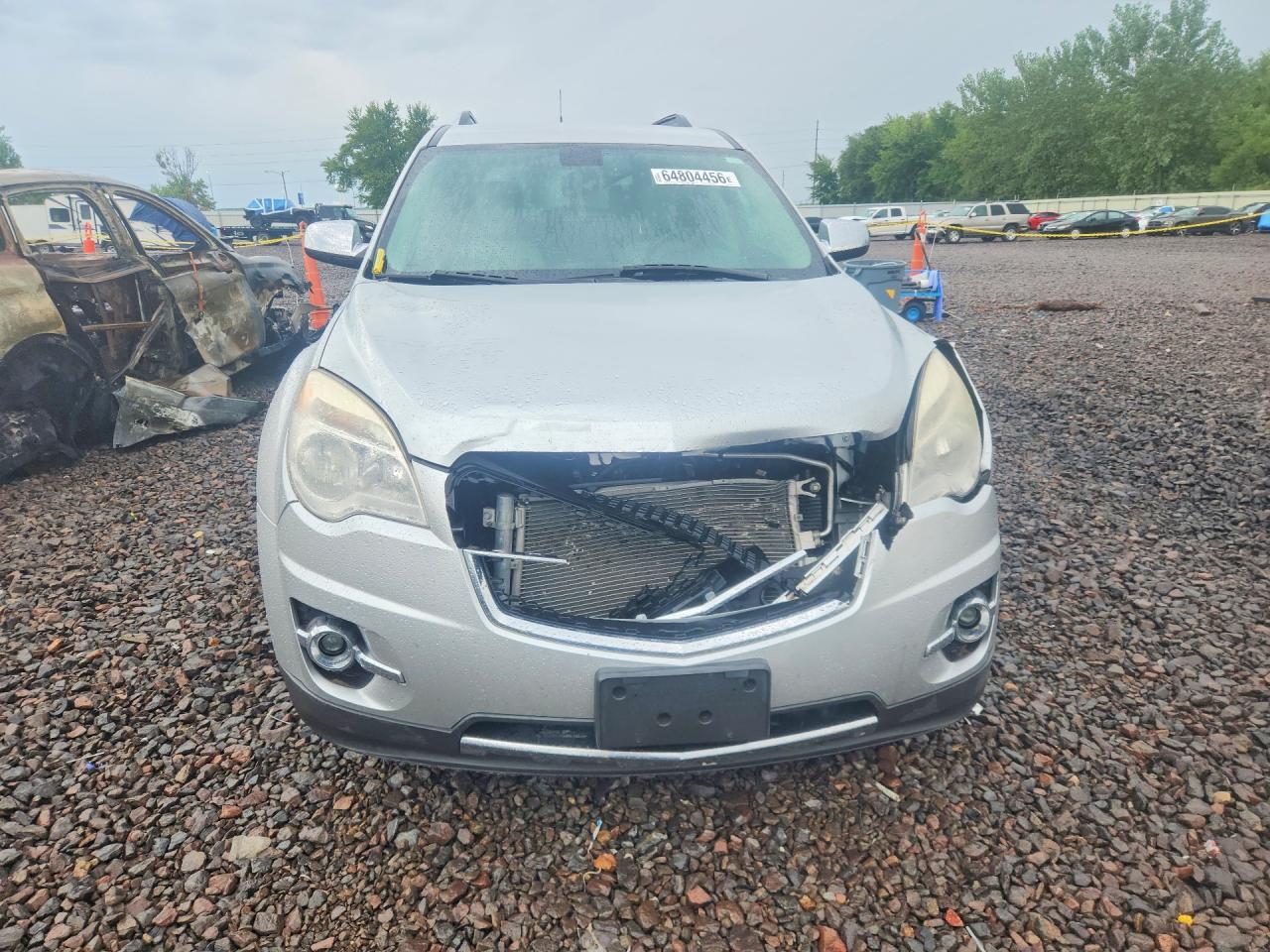 2010 Chevrolet Equinox Lt Gray vin: 2CNALPEW7A6233587