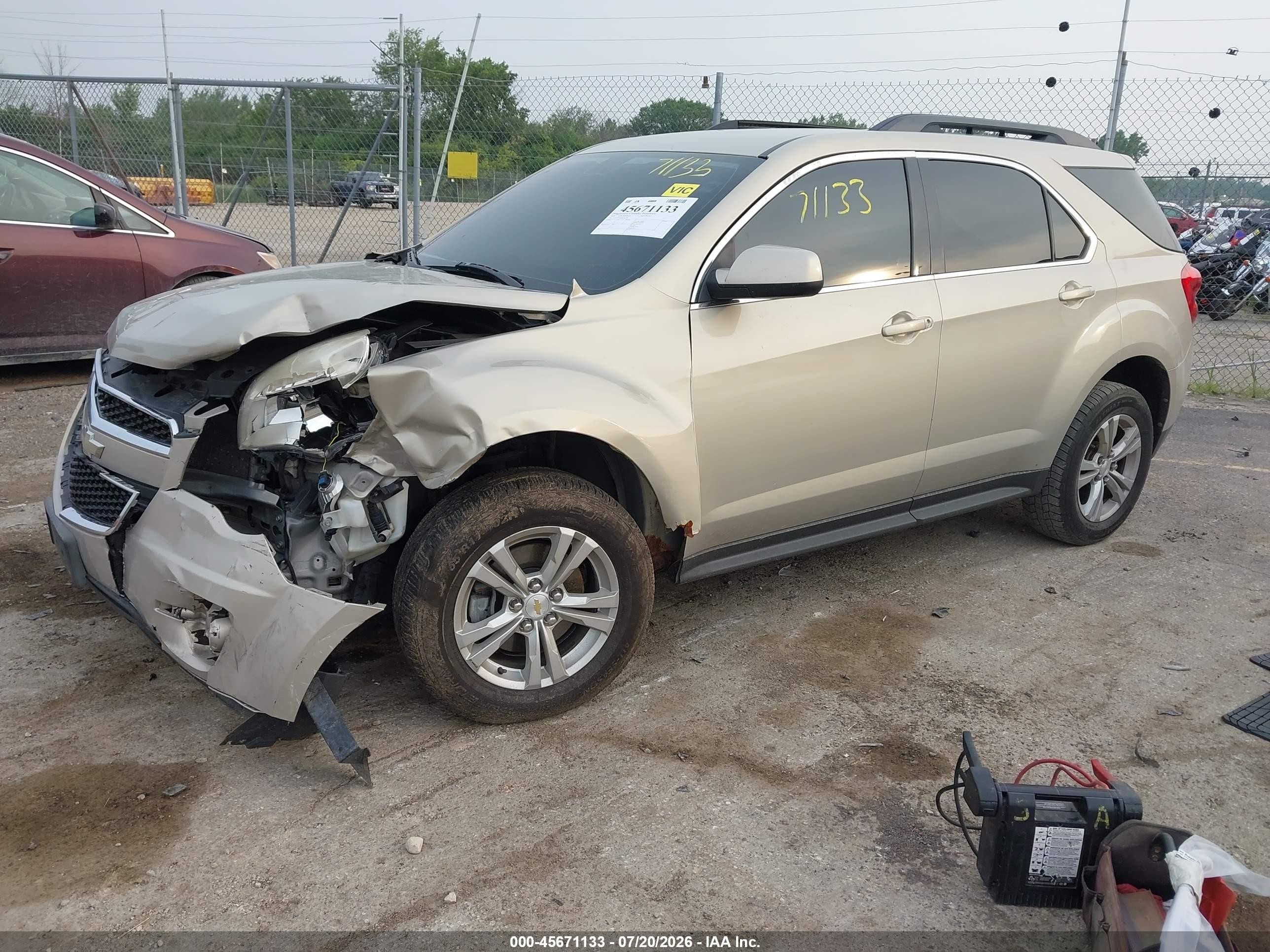 2010 Chevrolet Equinox Lt Gold vin: 2CNALPEW7A6381285