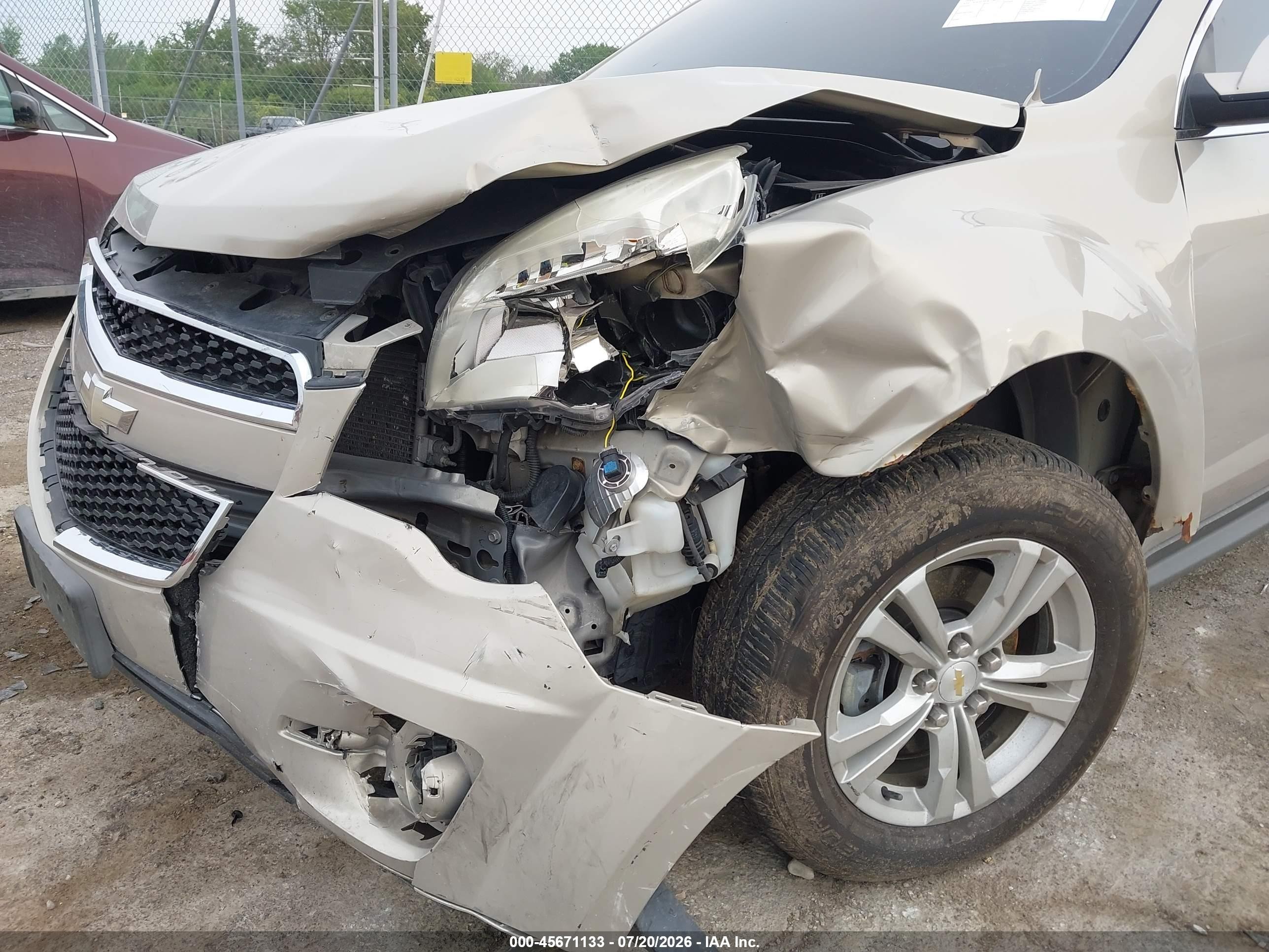 2010 Chevrolet Equinox Lt Gold vin: 2CNALPEW7A6381285