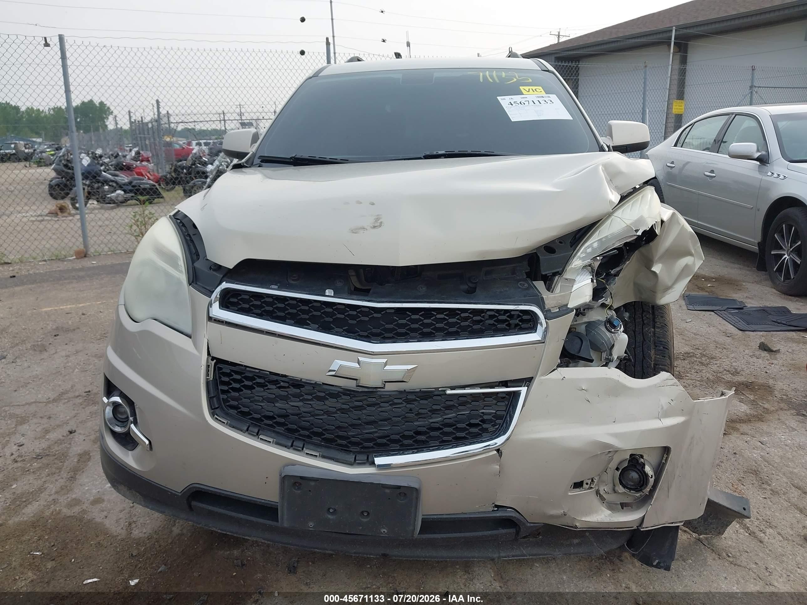 2010 Chevrolet Equinox Lt Gold vin: 2CNALPEW7A6381285