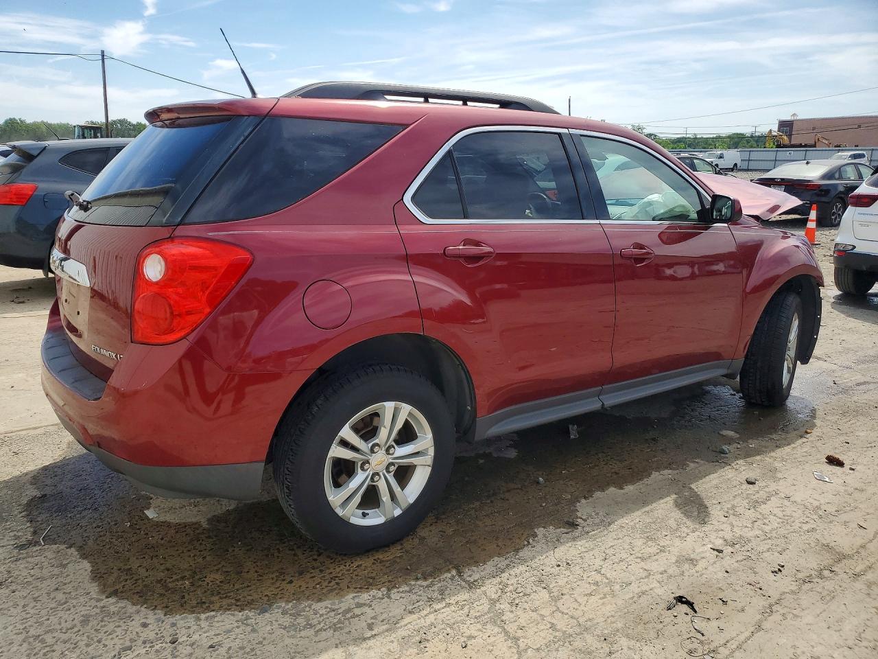 2010 Chevrolet Equinox Lt Burgundy vin: 2CNALPEW8A6303615
