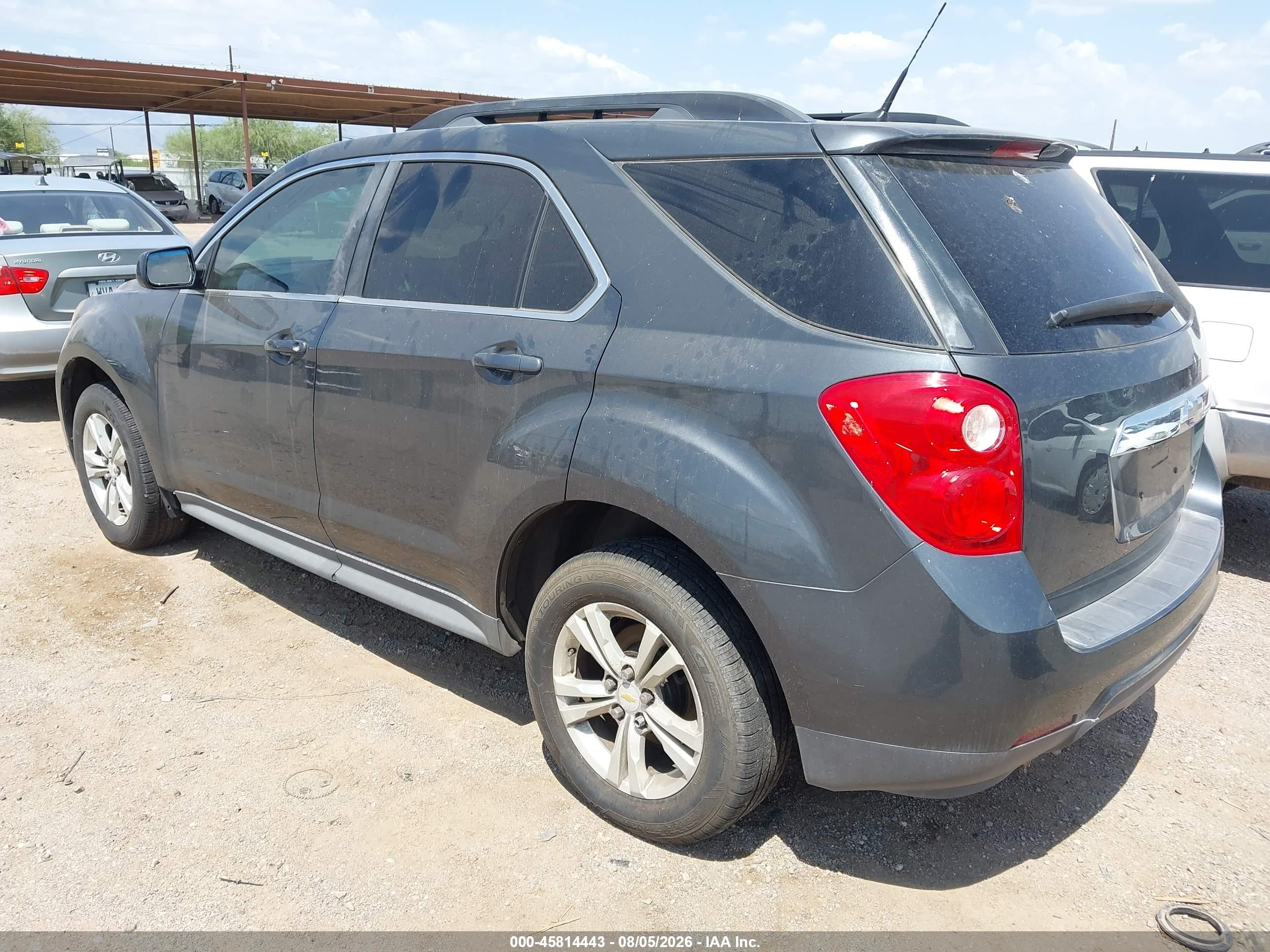 2010 Chevrolet Equinox Lt Gray vin: 2CNALPEW9A6263304