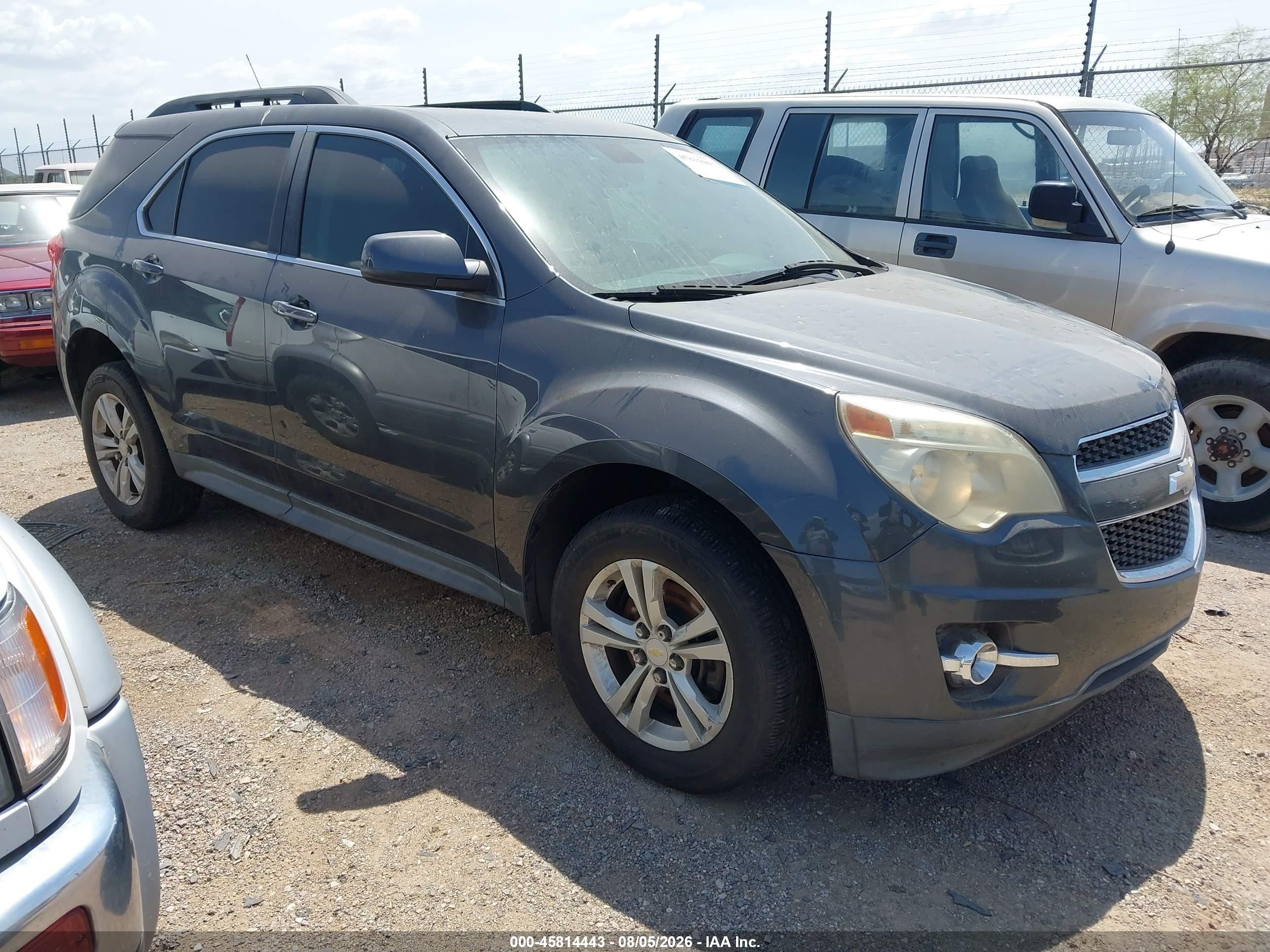 2010 Chevrolet Equinox Lt Gray vin: 2CNALPEW9A6263304
