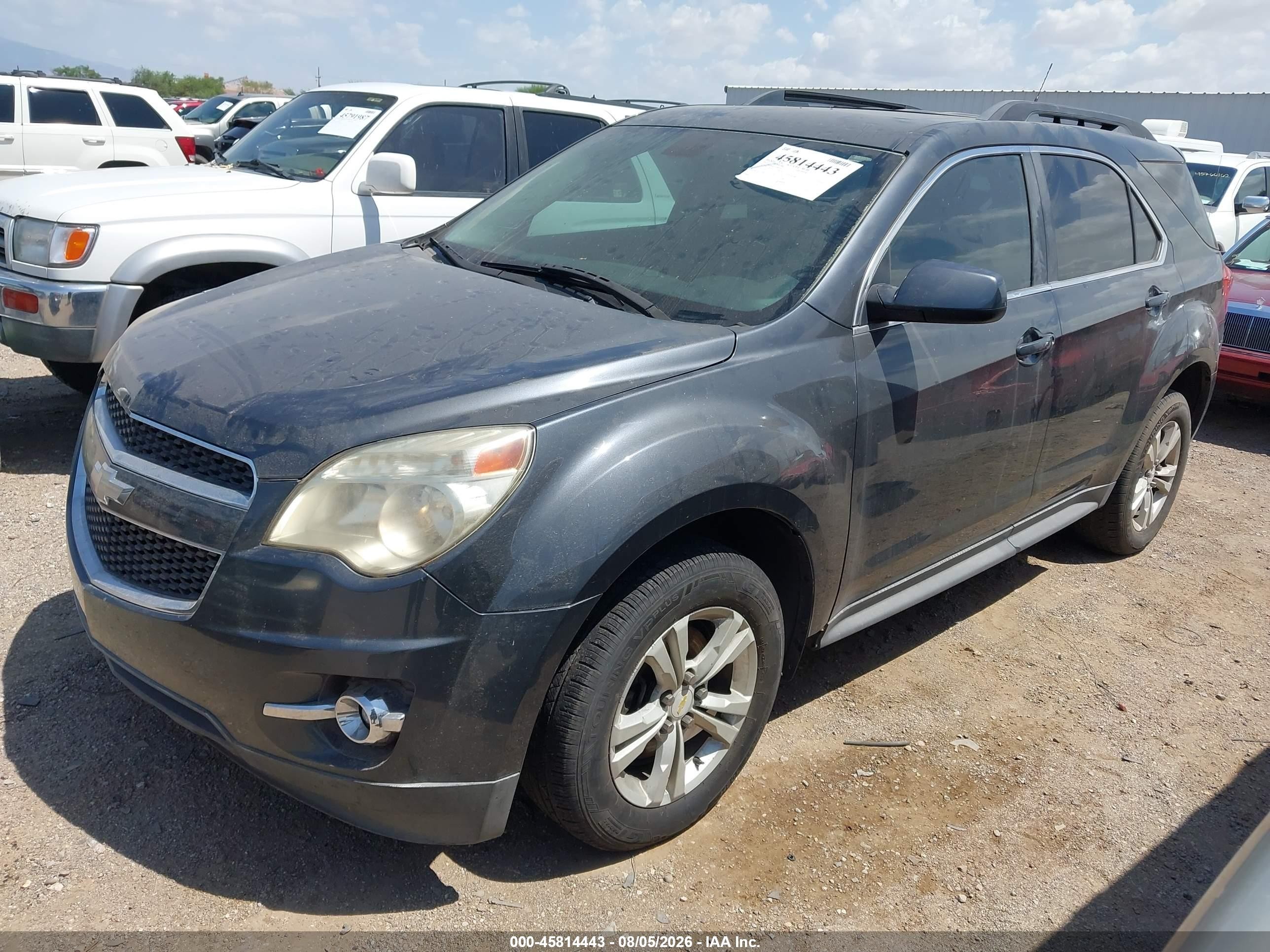 2010 Chevrolet Equinox Lt Gray vin: 2CNALPEW9A6263304