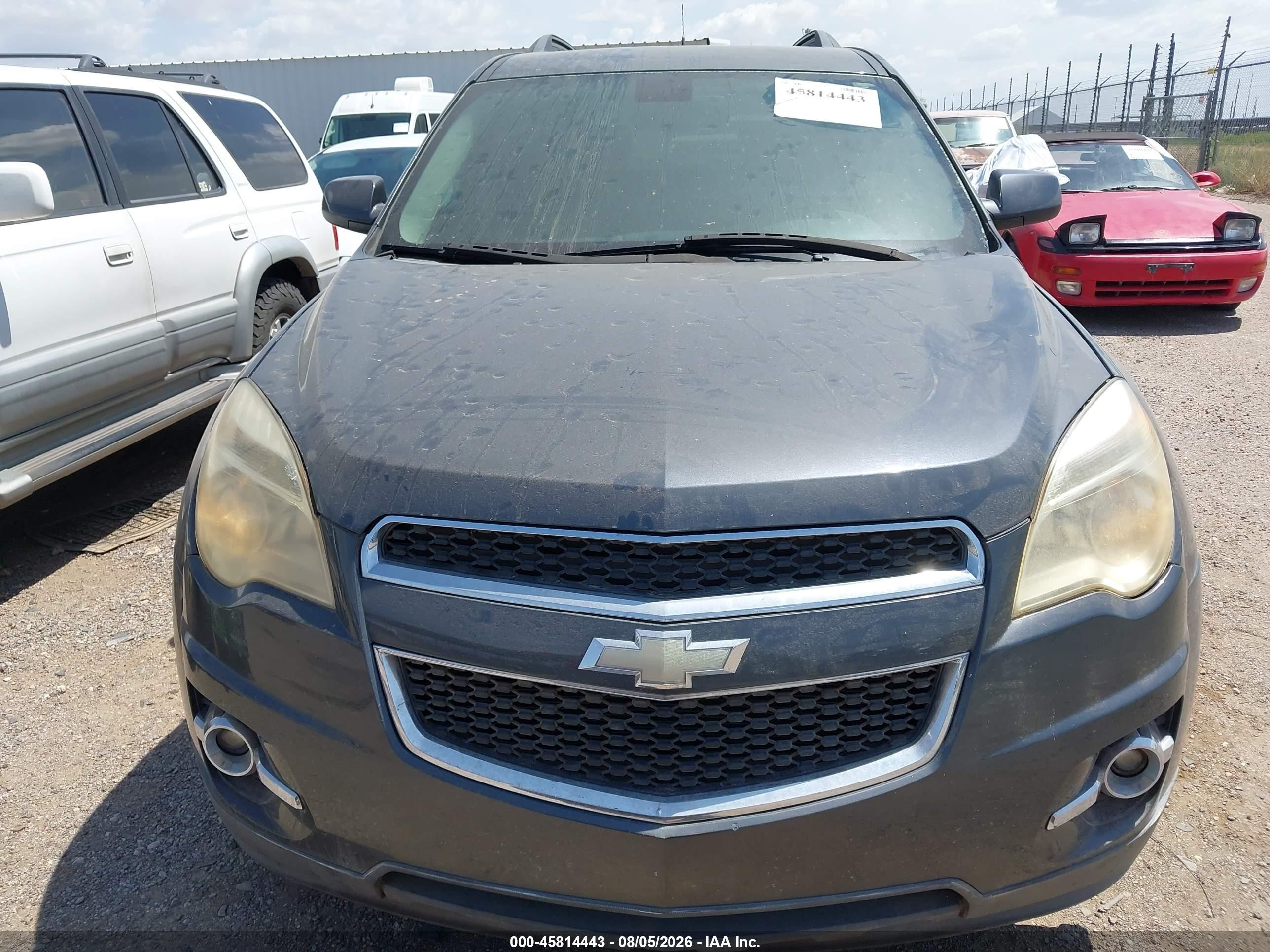 2010 Chevrolet Equinox Lt Gray vin: 2CNALPEW9A6263304