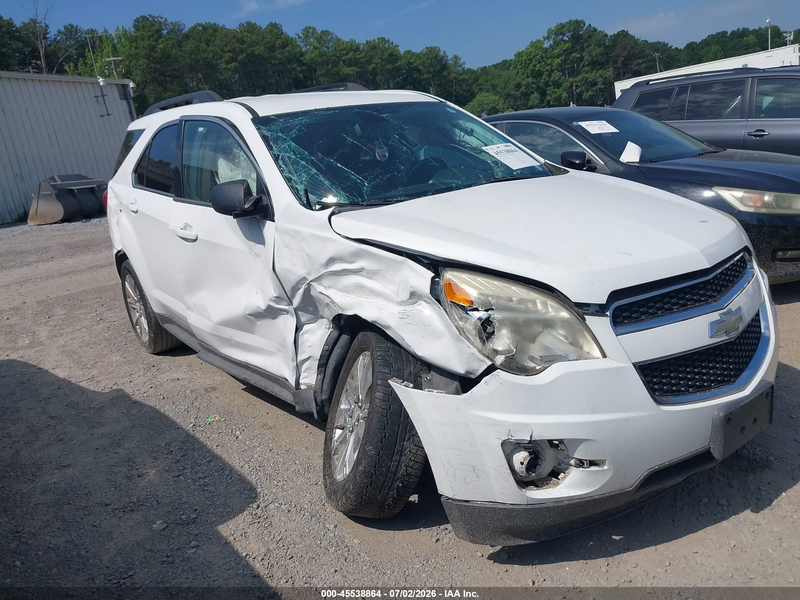 2010 Chevrolet Equinox Lt Белый vin: 2CNALPEW9A6386472